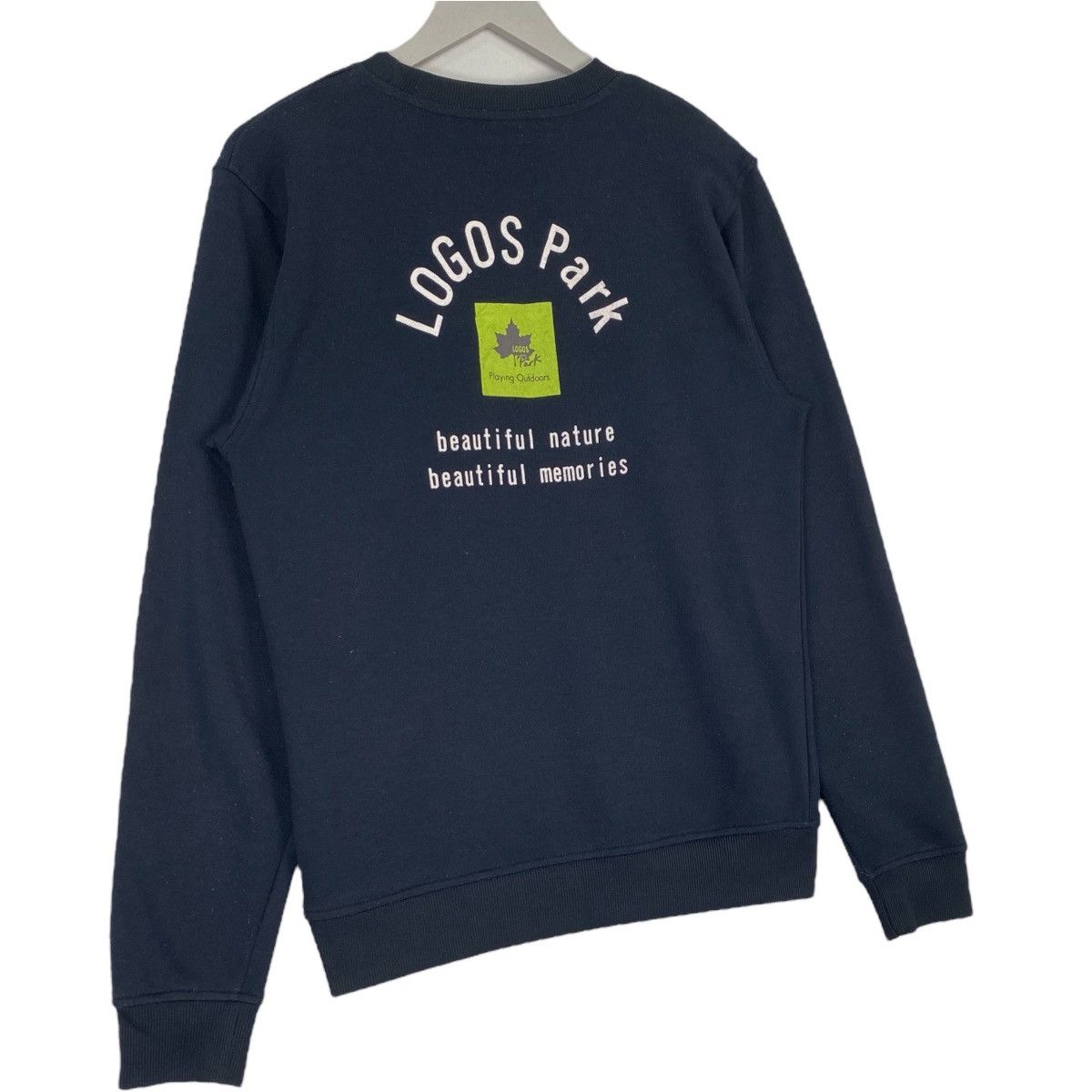 Vintage Vintage Logos Park Long Sleeve T-Shirt Navy Blue Size M Size US M / EU 48-50 / 2 - 8 Thumbnail