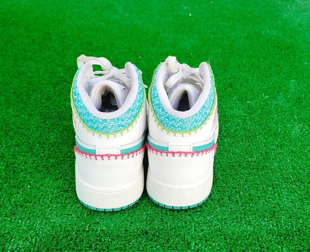 Jordan Brand Shoes Air Jordan 1 Mid "Multi Knit" #us6 - #eur38,5 Size US 6 / IT 36 - 7 Thumbnail