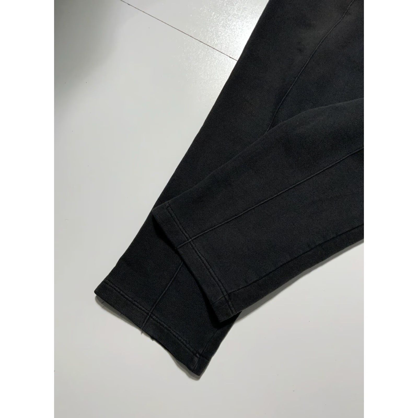 The Kooples The Kooples Sport Sweatpants Crossbones Skull Pleat Black Wide Leg Loose Sz. M Size US 31 - 7 Thumbnail