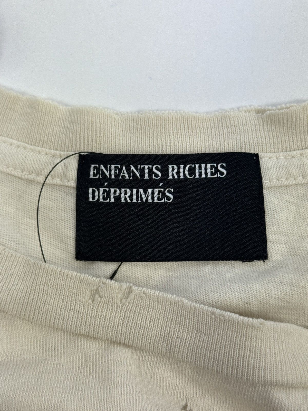 Enfants Riches Deprimes TEENAGE STUFF ARMY WHITE T-SHIRT Size US M / EU 48-50 / 2 - 6 Thumbnail