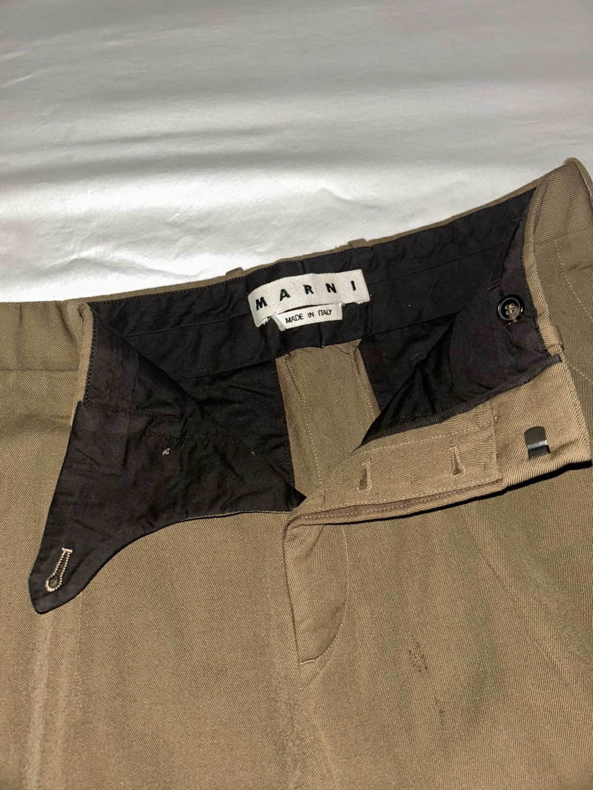 Marni Brown Marni Pants Size 46L - 2 Thumbnail