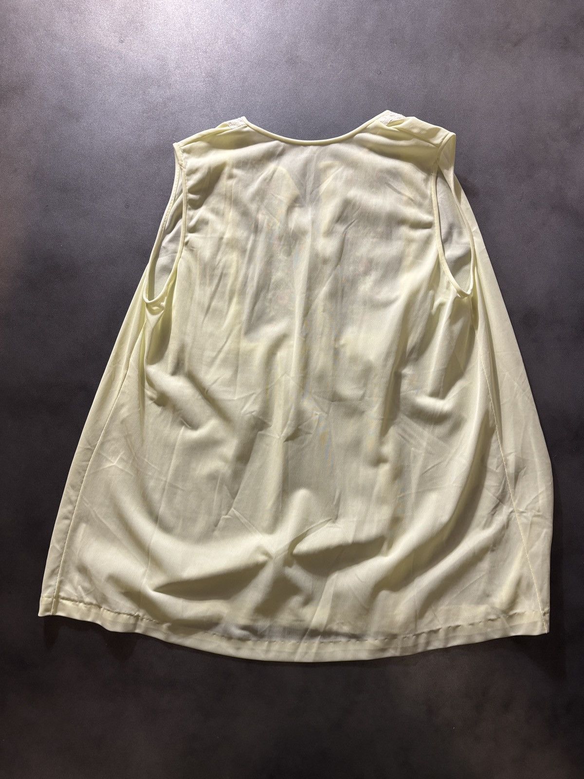 Vintage 1970s Vintage Gilead Slip Dress Chiffon Camisole Chemise 70s Size M / US 6-8 / IT 42-44 - 8 Thumbnail