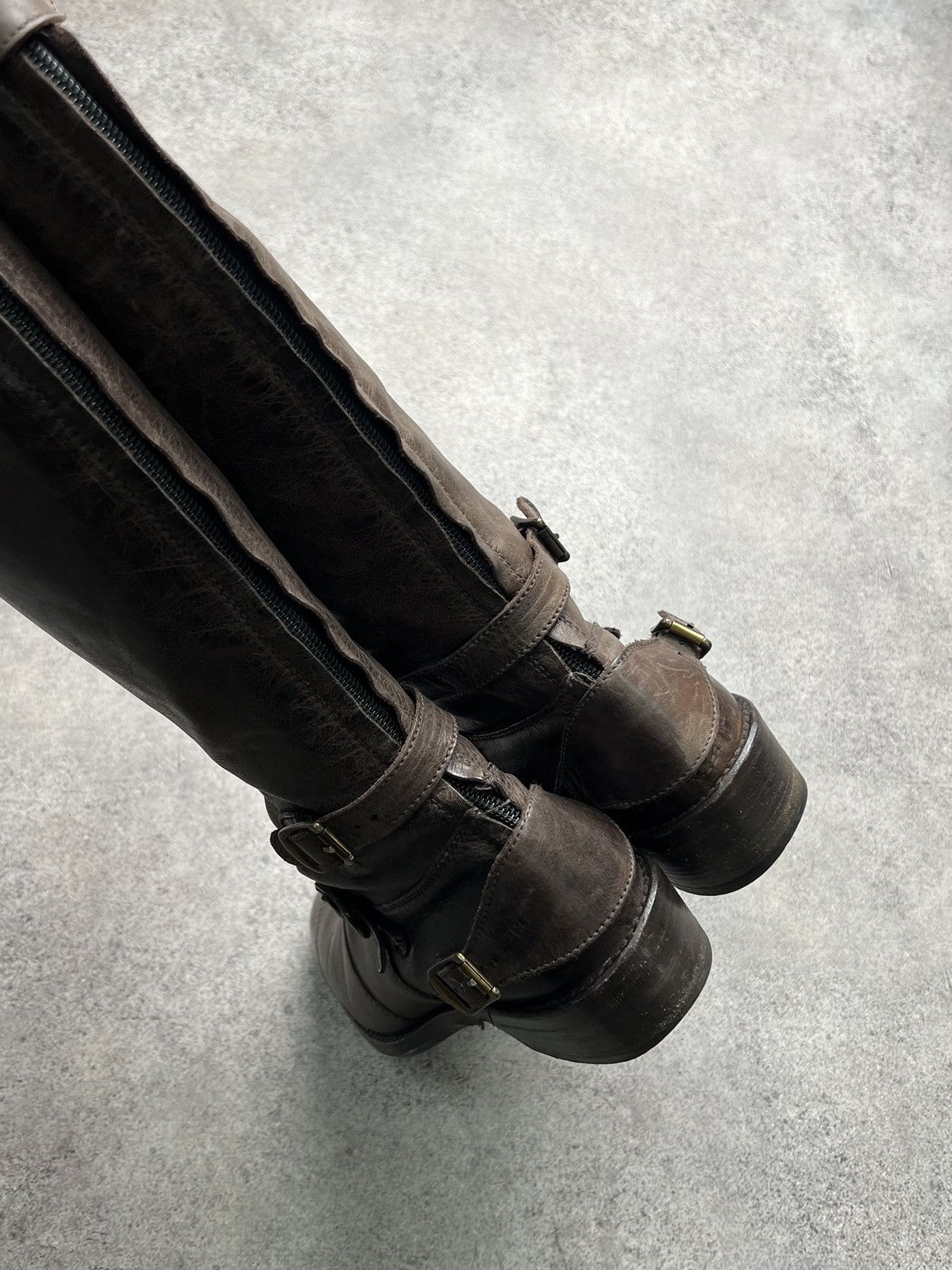 Belstaff Belstaff vintage biker high knee belted boots Size US 8 / IT 38 - 8 Thumbnail