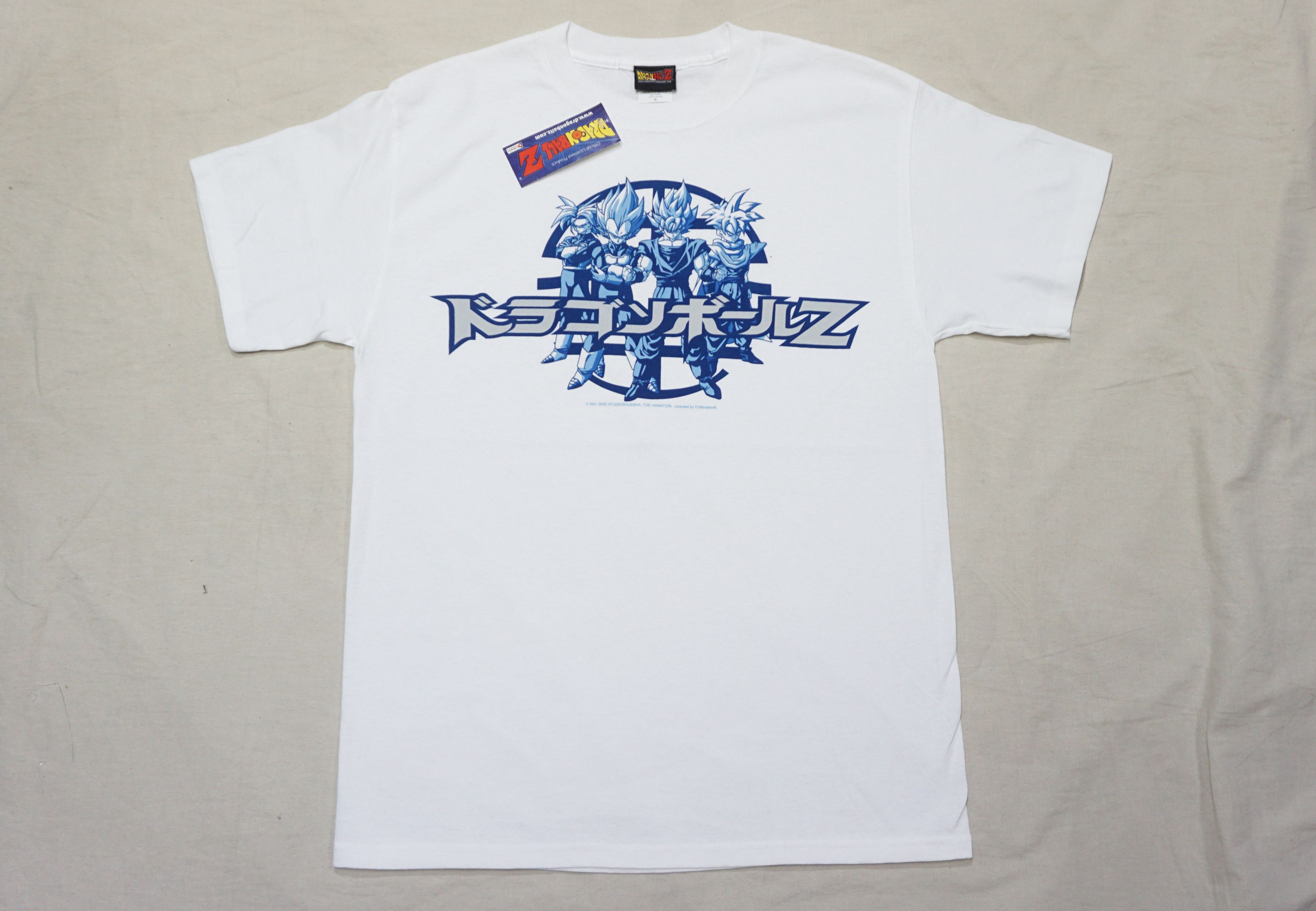 image of Anima 00's Dragon Ball Z T-Shirt in White, Men's (Size Medium)