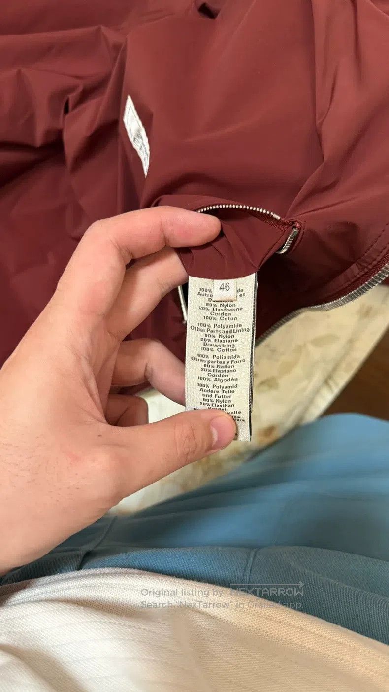 Hermes Hermes Burgundy down jacket with classic hood, reversible Size US S / EU 44-46 / 1 - 4 Thumbnail
