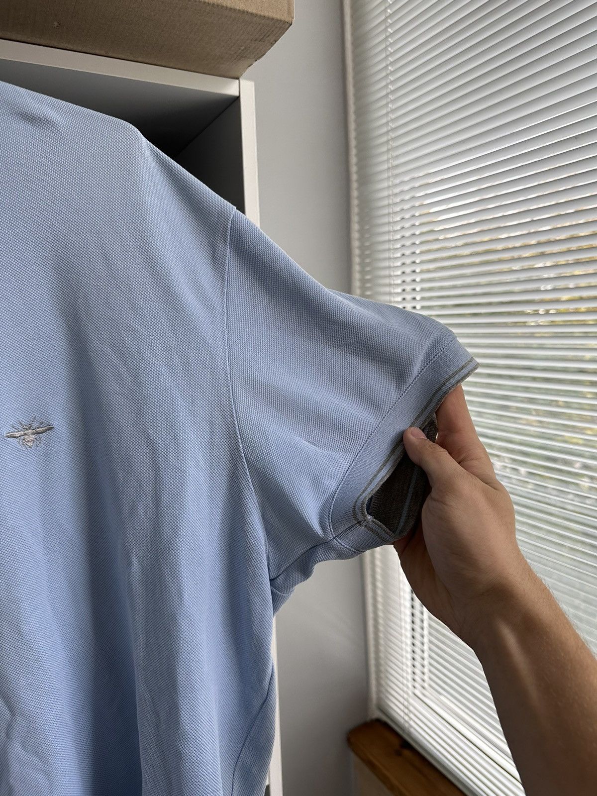 Dior 🔥VINTAGE DIOR BEE LOGO POLO🔥 Size US XL / EU 56 / 4 - 7 Thumbnail