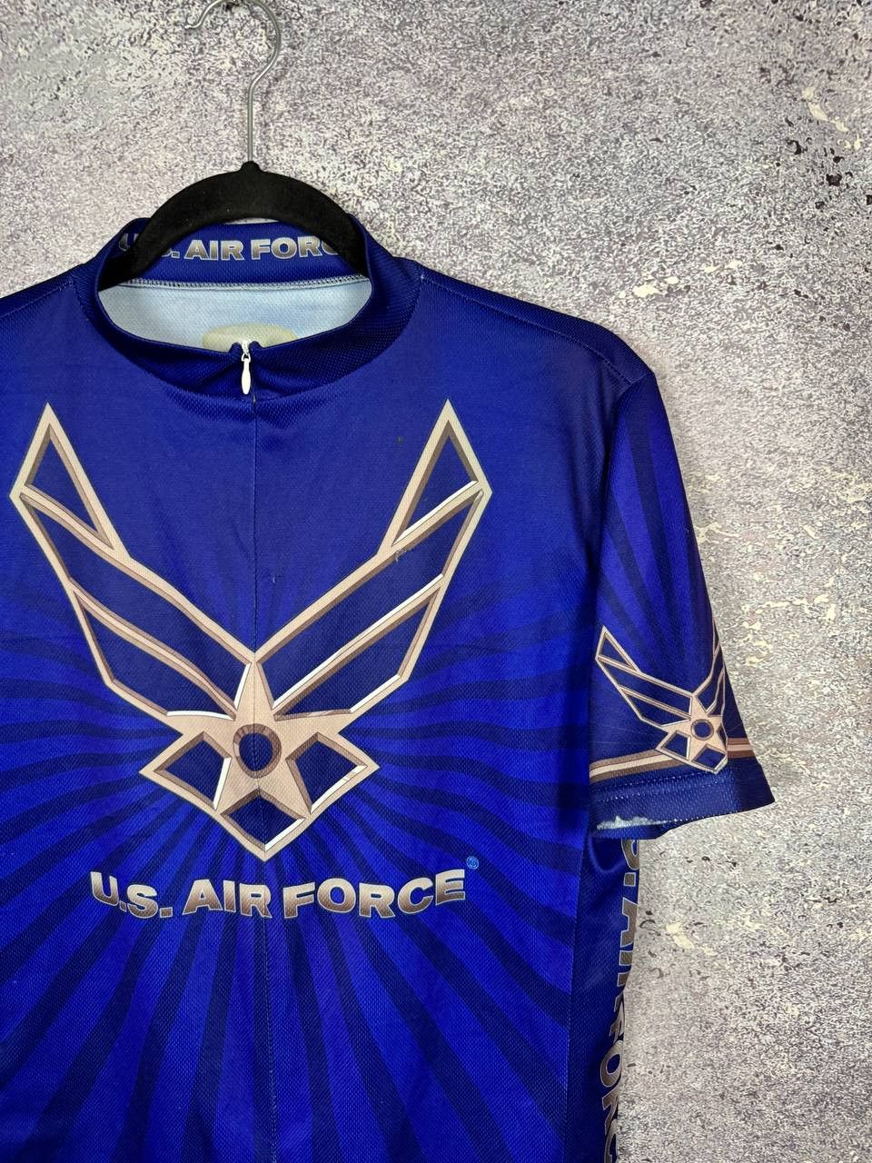 Other Primal Wear Air Force Cycling Jersey Men's Large Blue Size US L / EU 52-54 / 3 - 2 Thumbnail