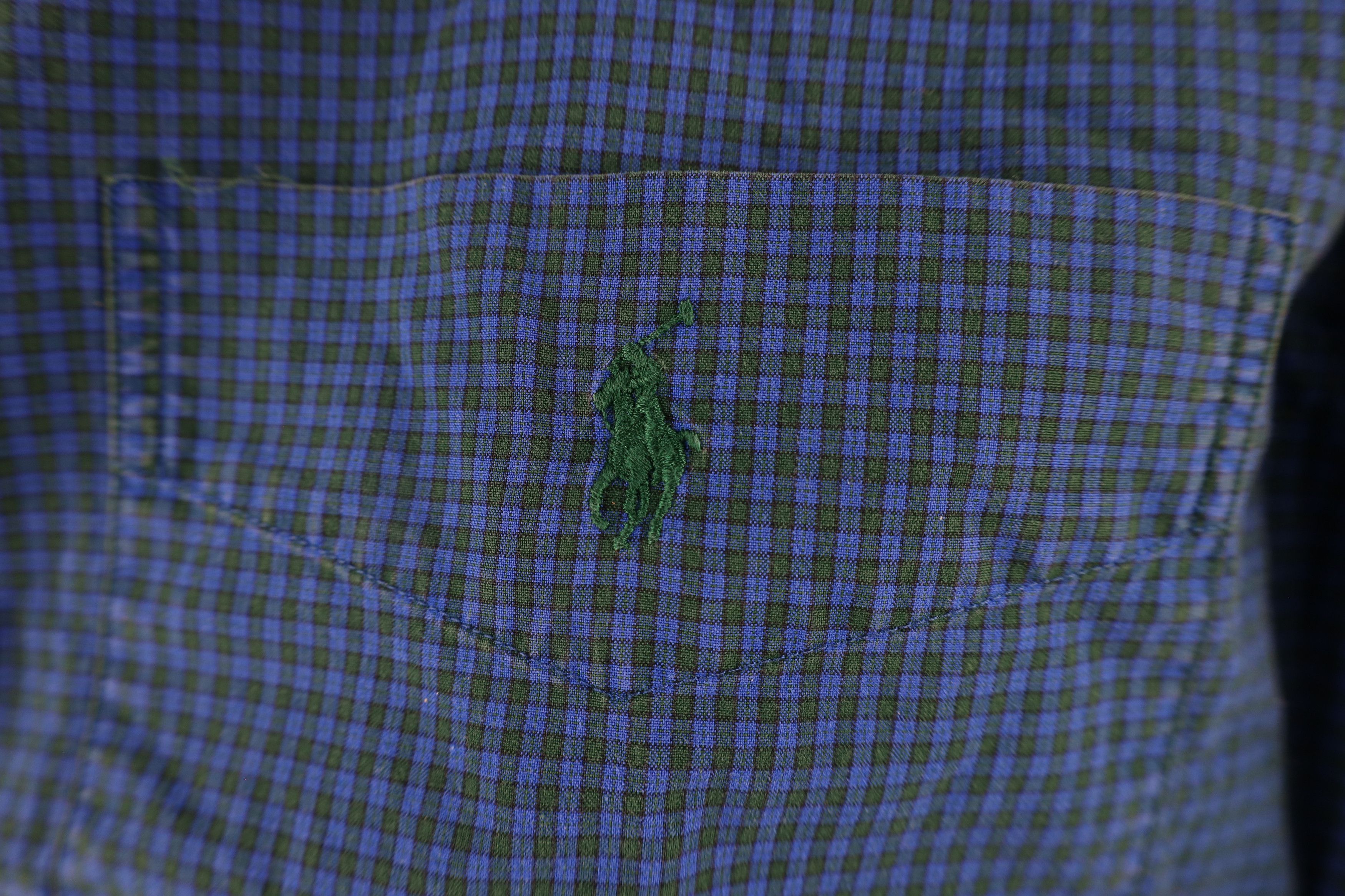 Ralph Lauren × Vintage Vintage 90s Ralph Lauren Faded Collared Button Down Shirt Size US M / EU 48-50 / 2 - 4 Thumbnail
