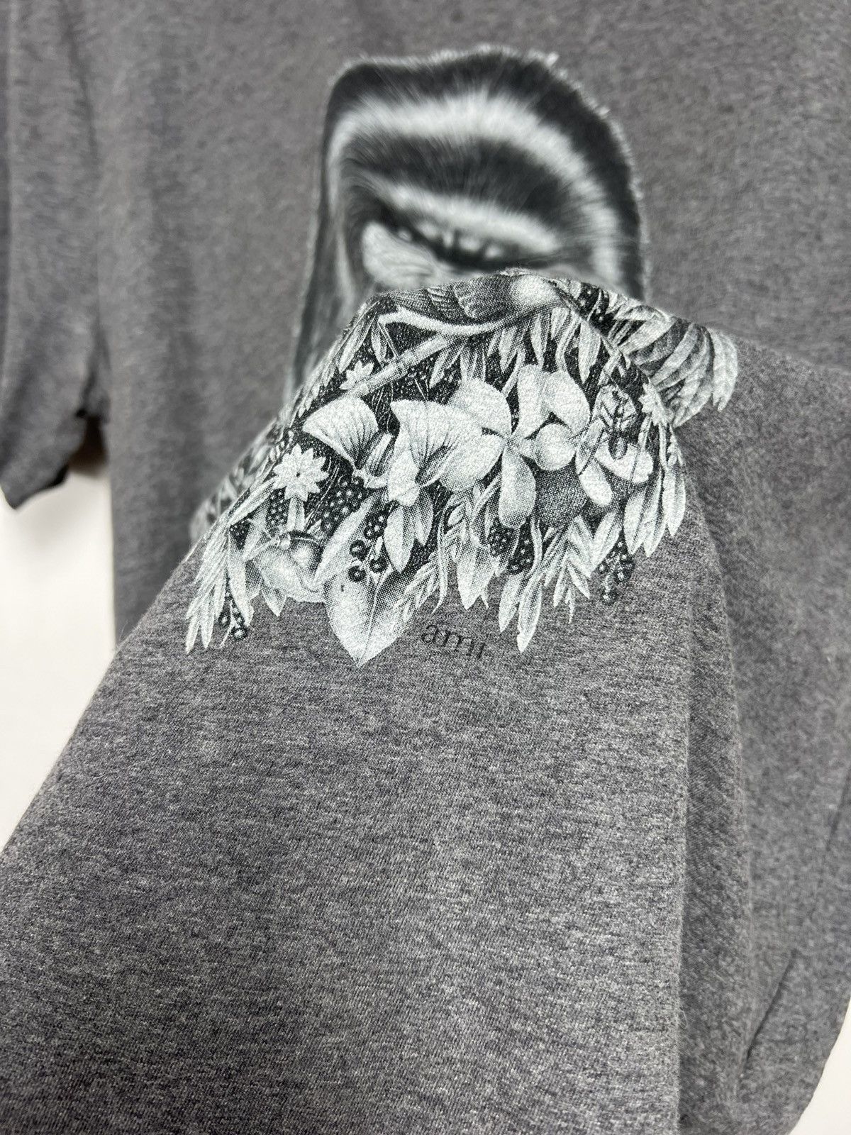 AMI Ami Alexandre Mattiusi Gorilla Logo T-shirts Tee Size US M / EU 48-50 / 2 - 4 Thumbnail