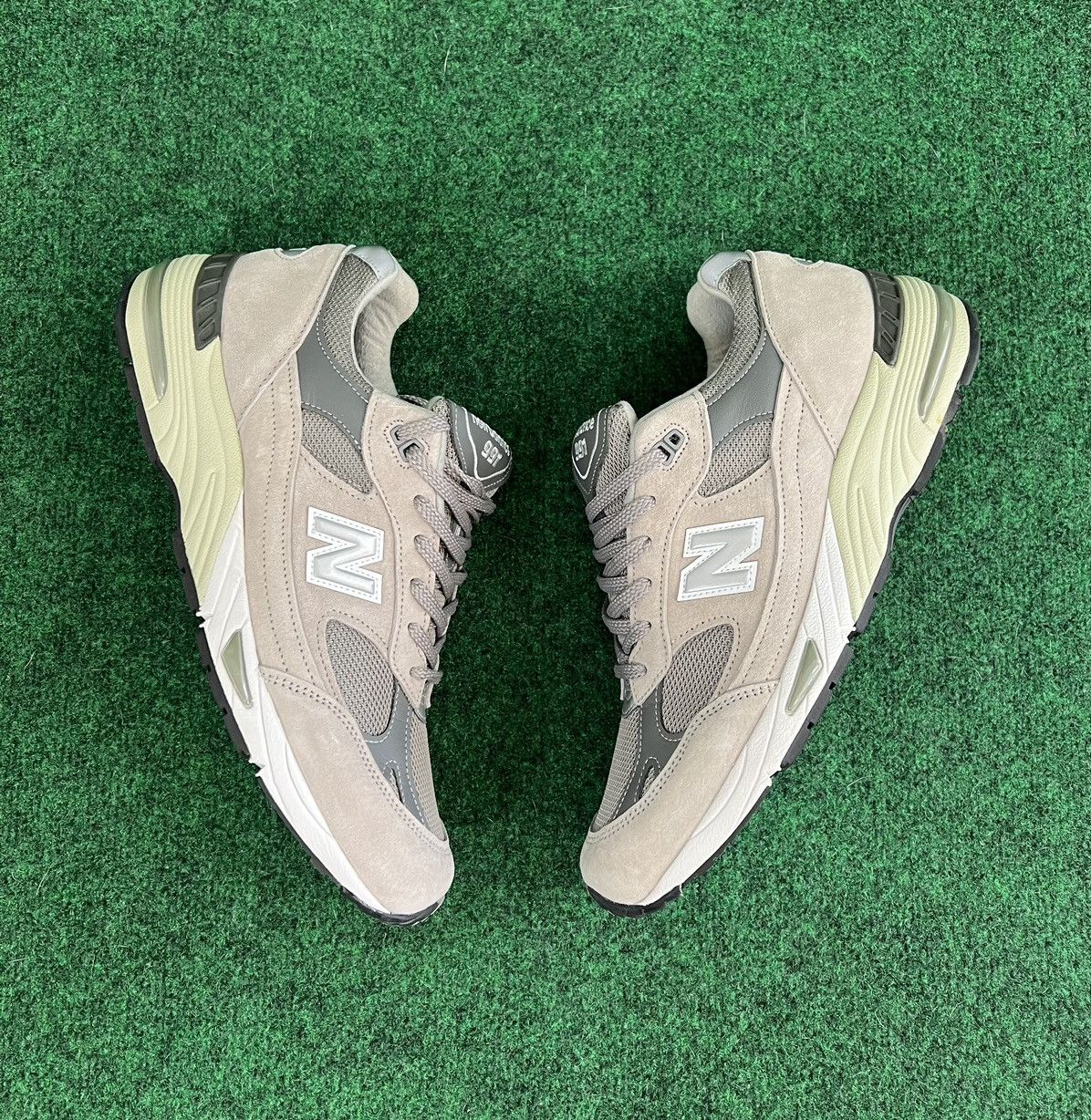 New Balance New Balance 991 Made In England Grey Silver Men s Size 12 Grailed