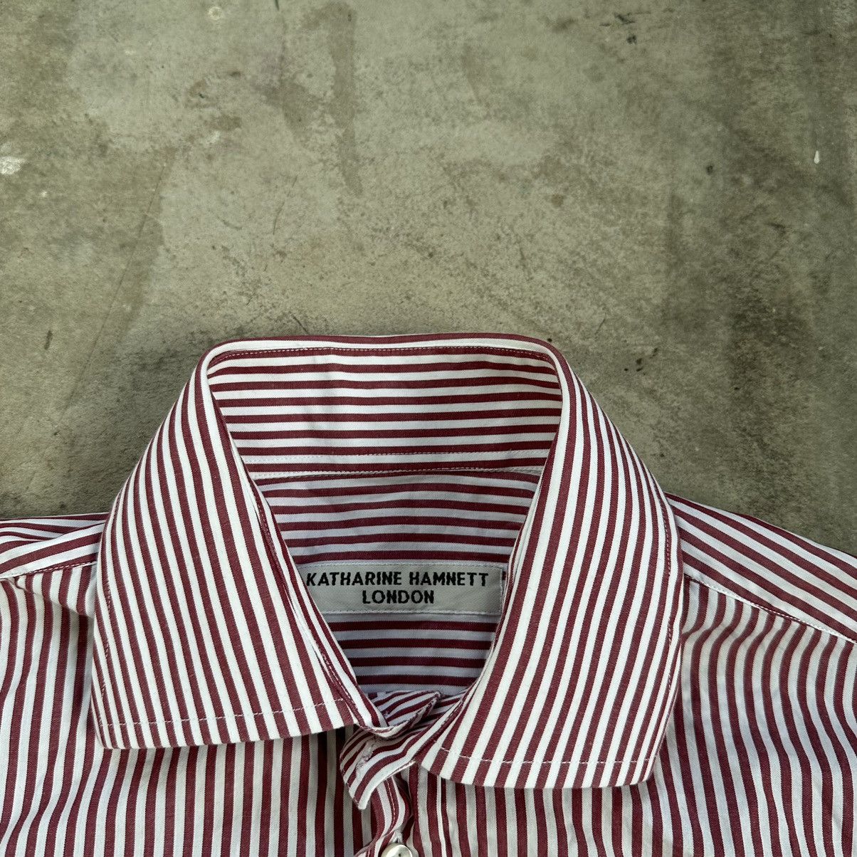 Katharine Hamnett London Vintage 90’s Katharine Hamnett striped shirt Size US L / EU 52-54 / 3 - 4 Thumbnail