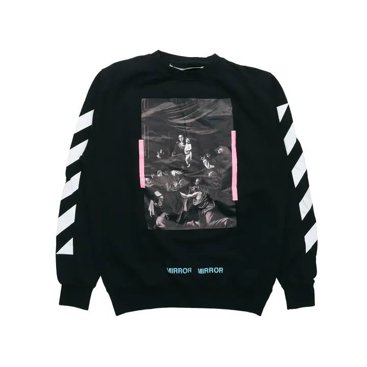 Off-White Off-White Graphic Long Sleeve Sweatshirt 0079 Size US M / EU 48-50 / 2 - 1 Thumbnail