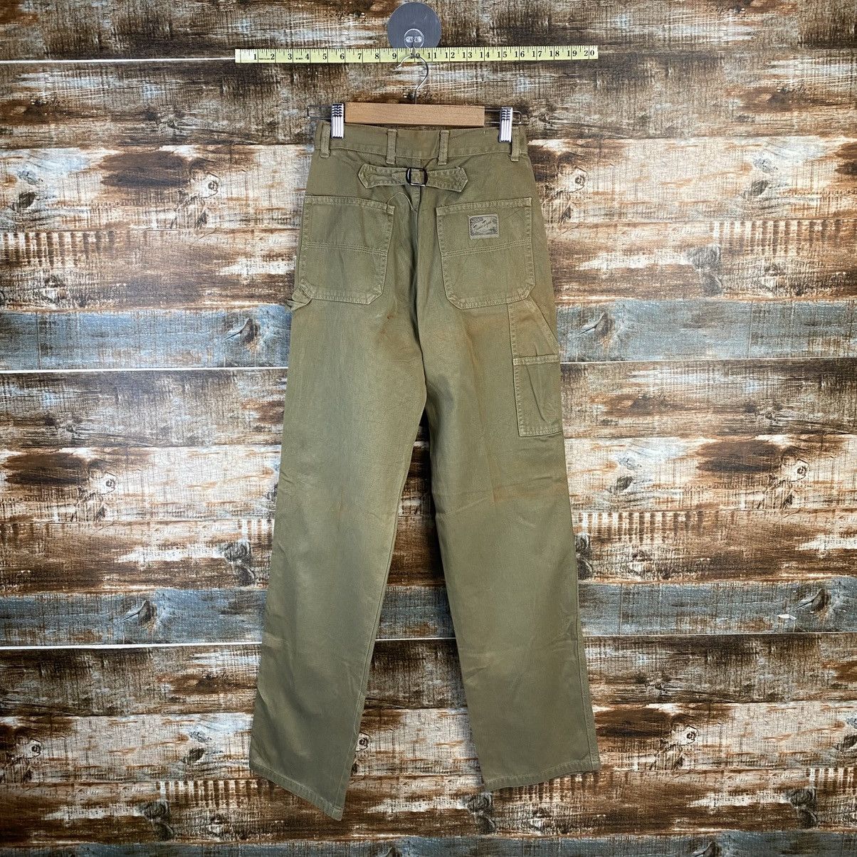 Vintage DL Half Beige cargo vintage Casual Pants #C946 Size 22" - 11 Thumbnail