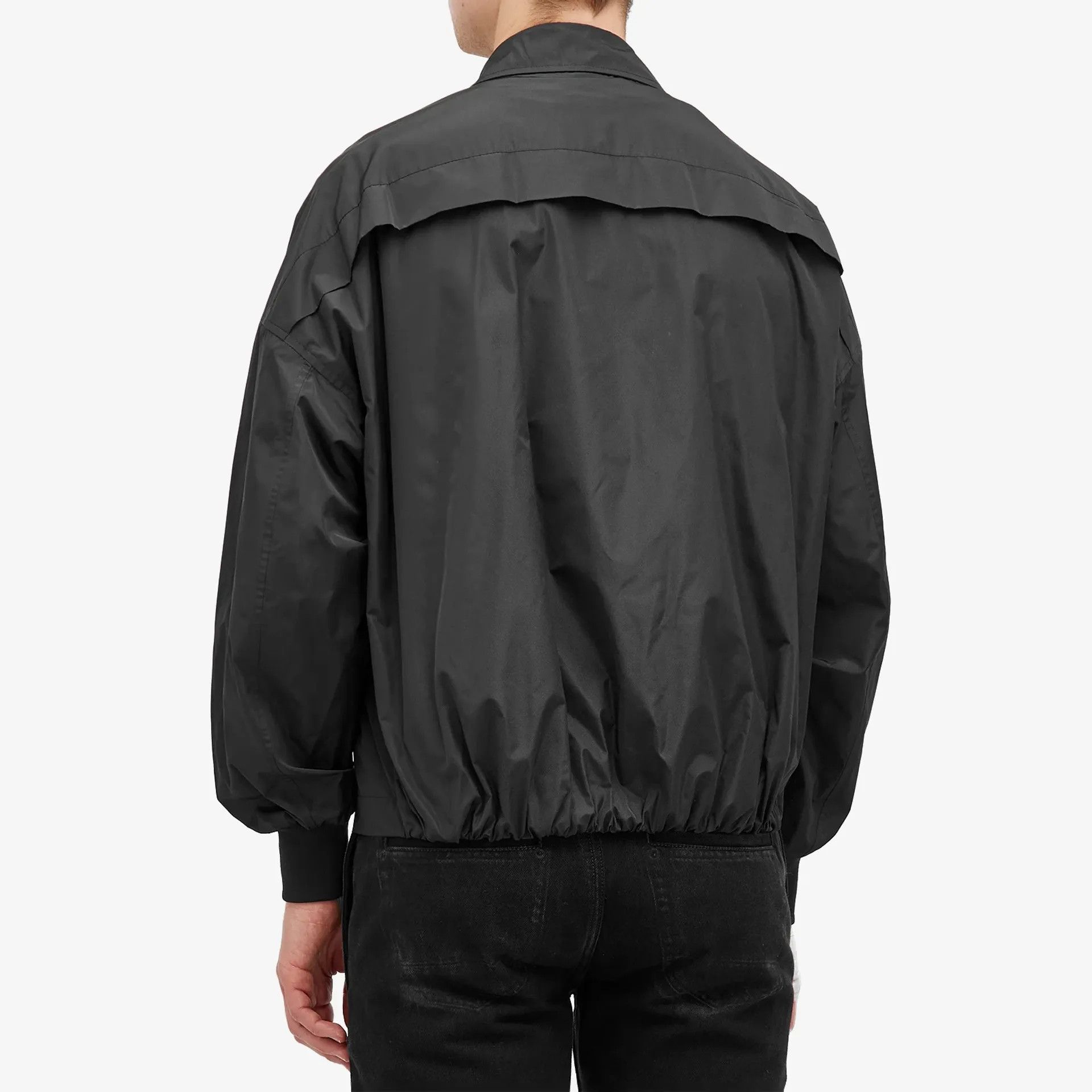 Alexander McQueen o1srvl11e0226 Couture Logo Bomber Jacket In Black Size US S / EU 44-46 / 1 - 3 Thumbnail