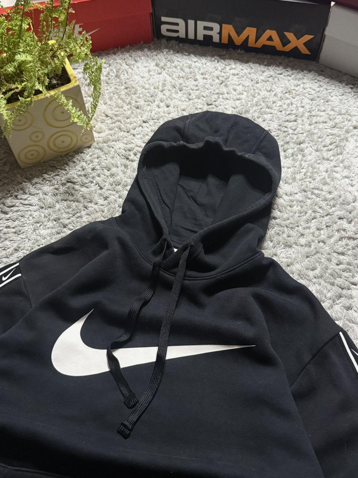 Nike Swoosh Nike Hoodie Drill Y2K Streetwear Drip Big Logo 00s Size US M / EU 48-50 / 2 - 3 Thumbnail
