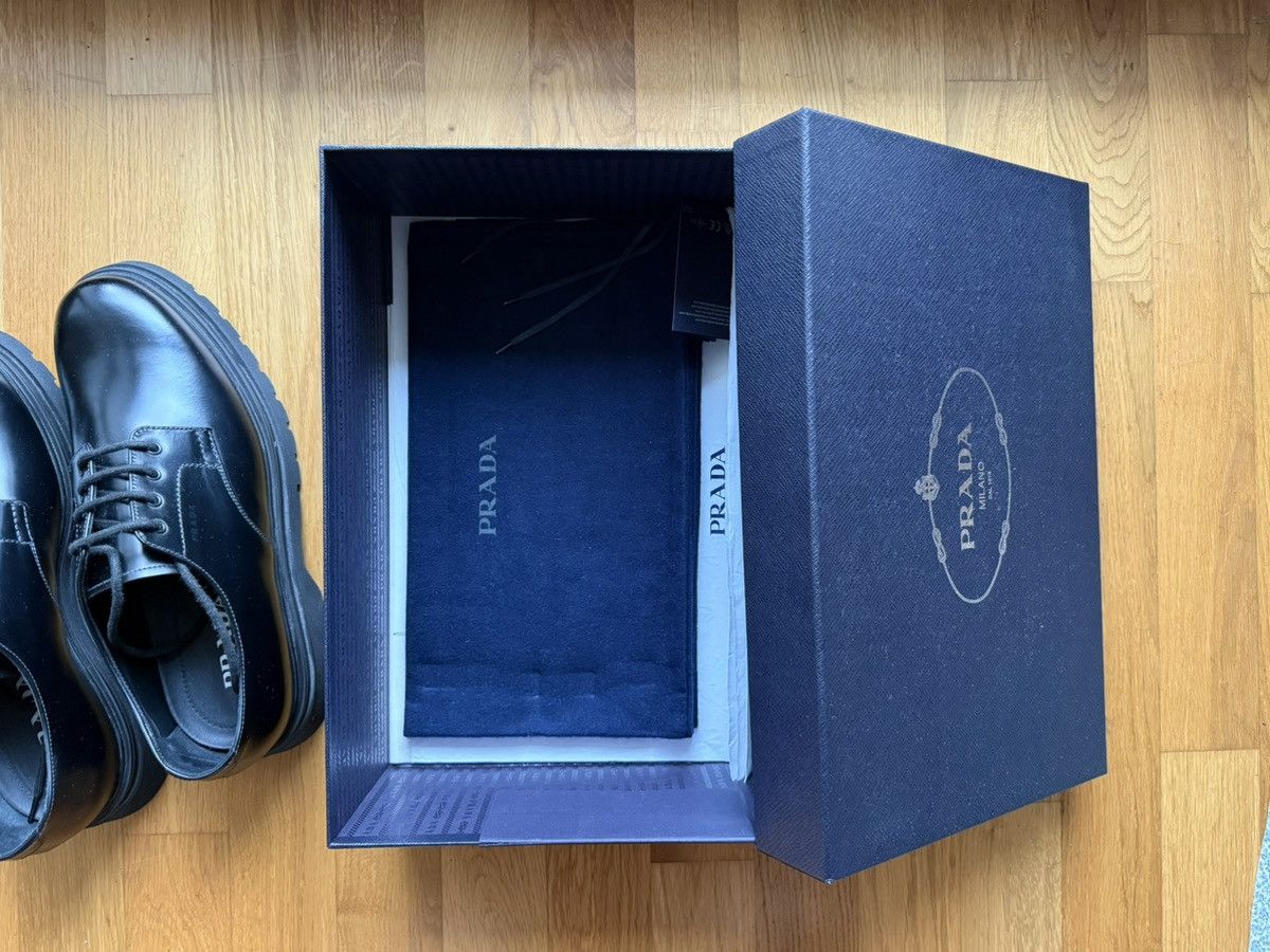 Prada Prada Spazzolato Derby AW19 Size US 11 / EU 44 - 6 Thumbnail