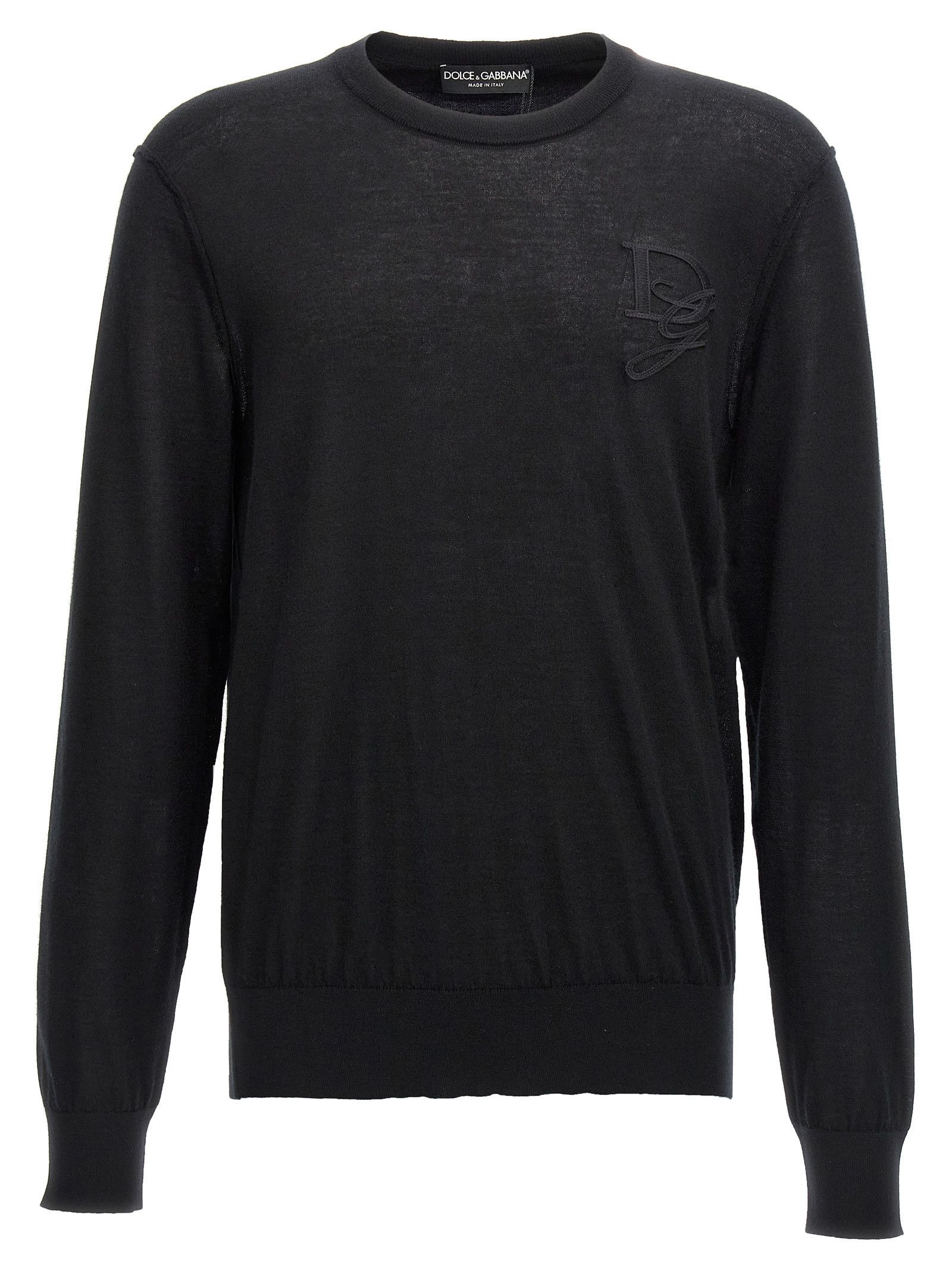 Dolce & Gabbana Logo Embroidery Sweater Size US M / EU 48-50 / 2 - 1 Thumbnail