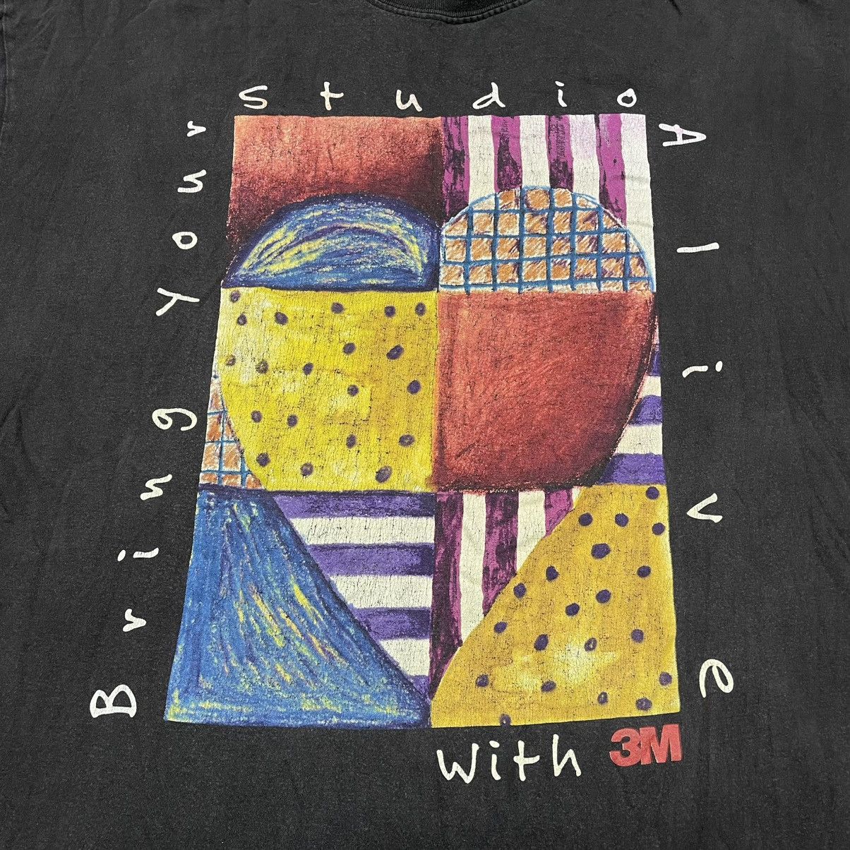 Fuck Art, Make Tees 3M Vintage Art Tee – “Bring Your Studio Alive” Graphic 90s Size US XL / EU 56 / 4 - 3 Thumbnail