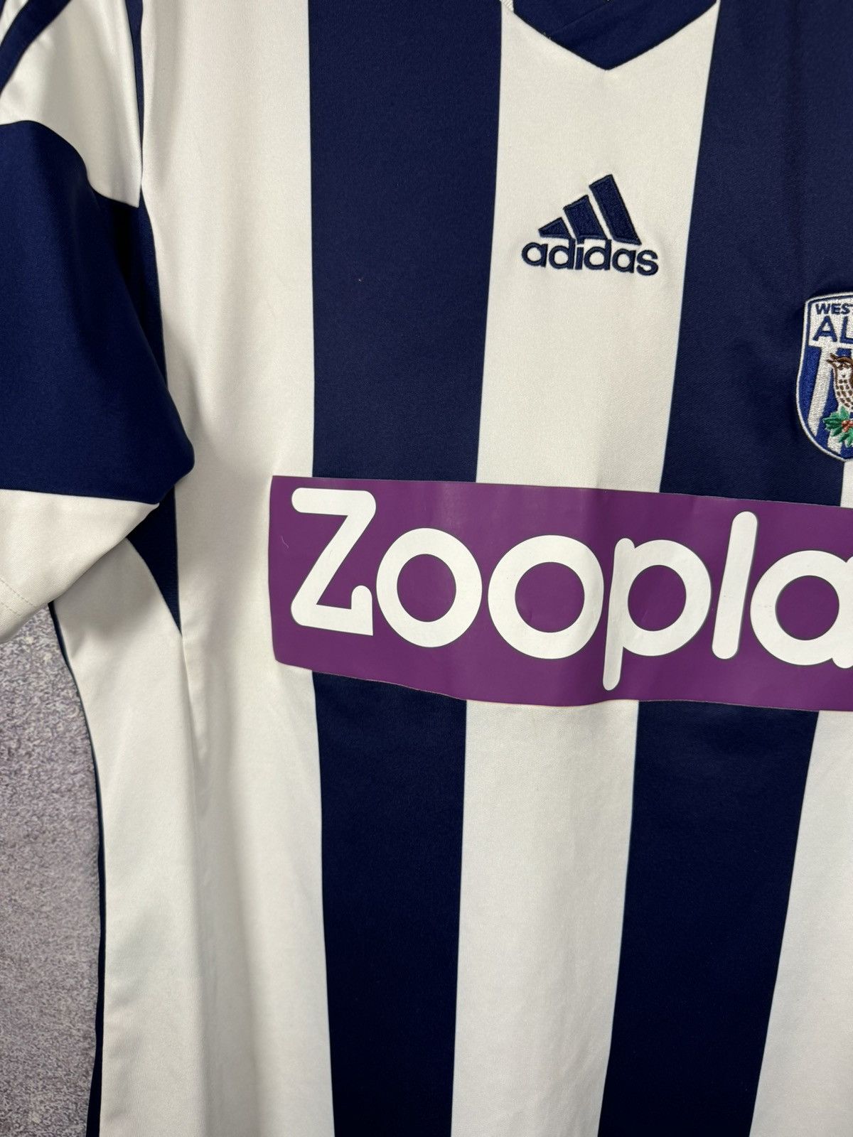 Vintage West Bromwich Albion 2013/14 Adidas Soccer Jersey M