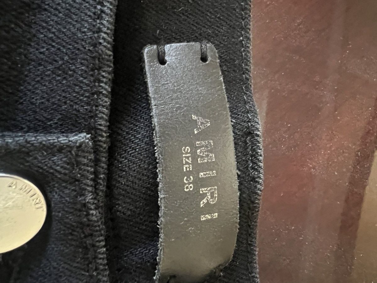 Amiri Black amiri slim jean Size US 38 / EU 54 - 2 Thumbnail