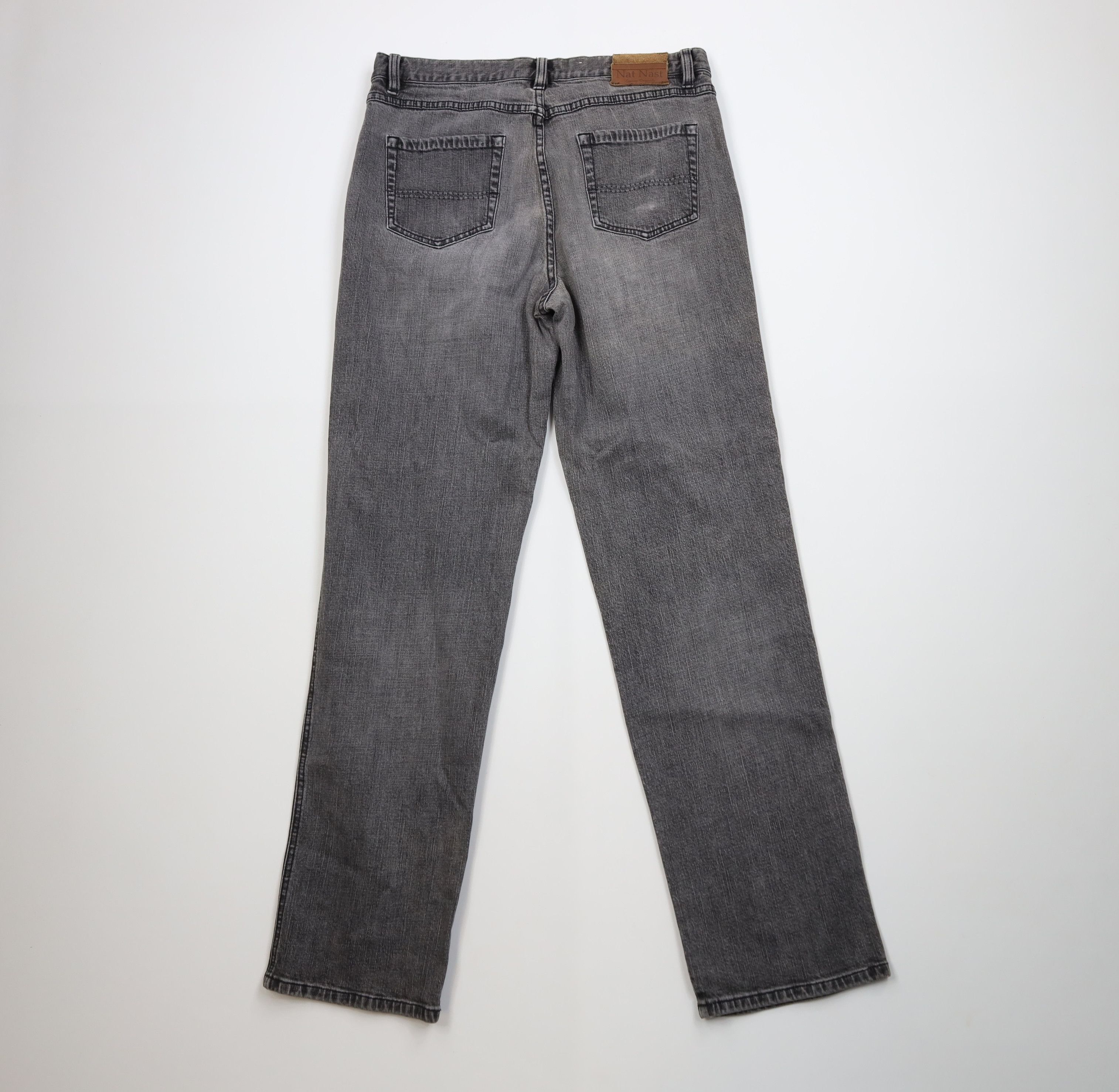 Nat Nast Nat Nast Luxury Originals Original Straight Leg Jeans Size US 34 / EU 50 - 11 Thumbnail