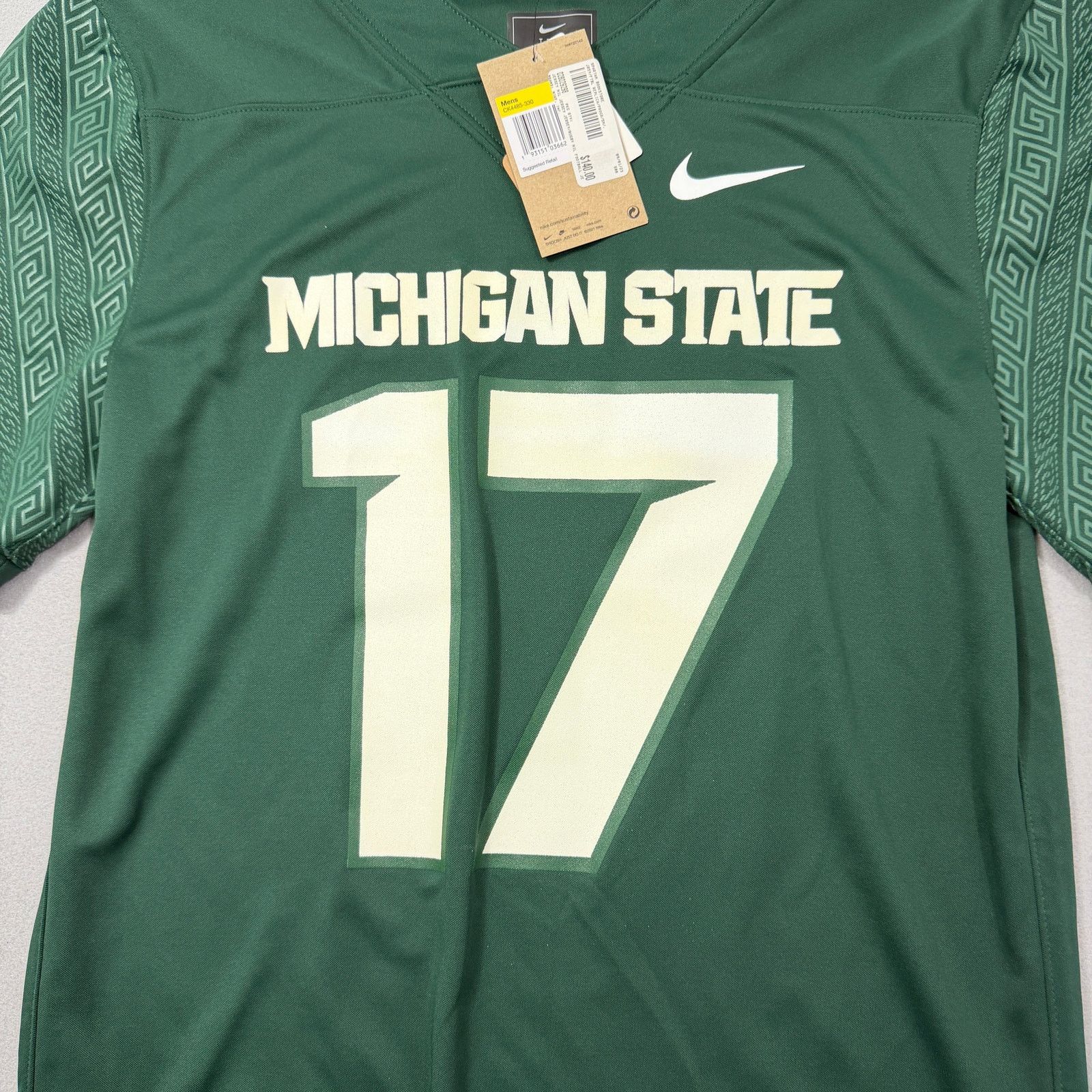 Nike Nike Michigan State Spartans Tre Mosley Jersey Small NEW Size US S / EU 44-46 / 1 - 2 Thumbnail