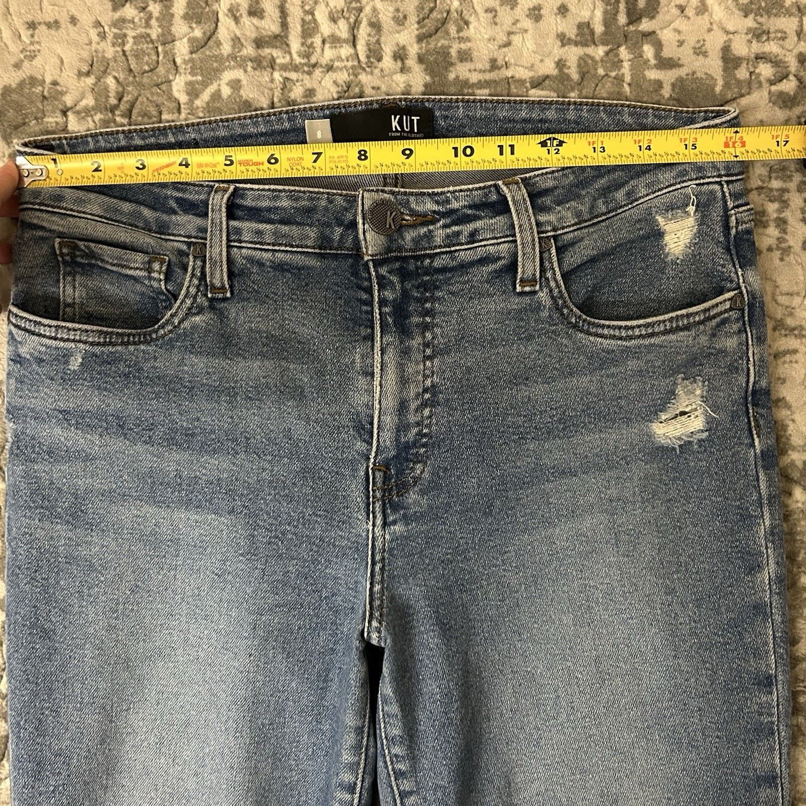 Other KUT from the Kloth High-Rise Fab AB Cigarette Leg- Size 8 Size 30" / US 8 / IT 44 - 15 Thumbnail