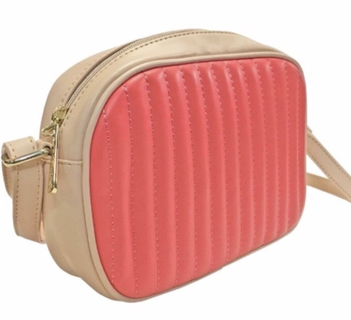 Other CORAL & CREAM COLORBLOCK CROSSBODY WRISTLET Size ONE SIZE - 1 Thumbnail