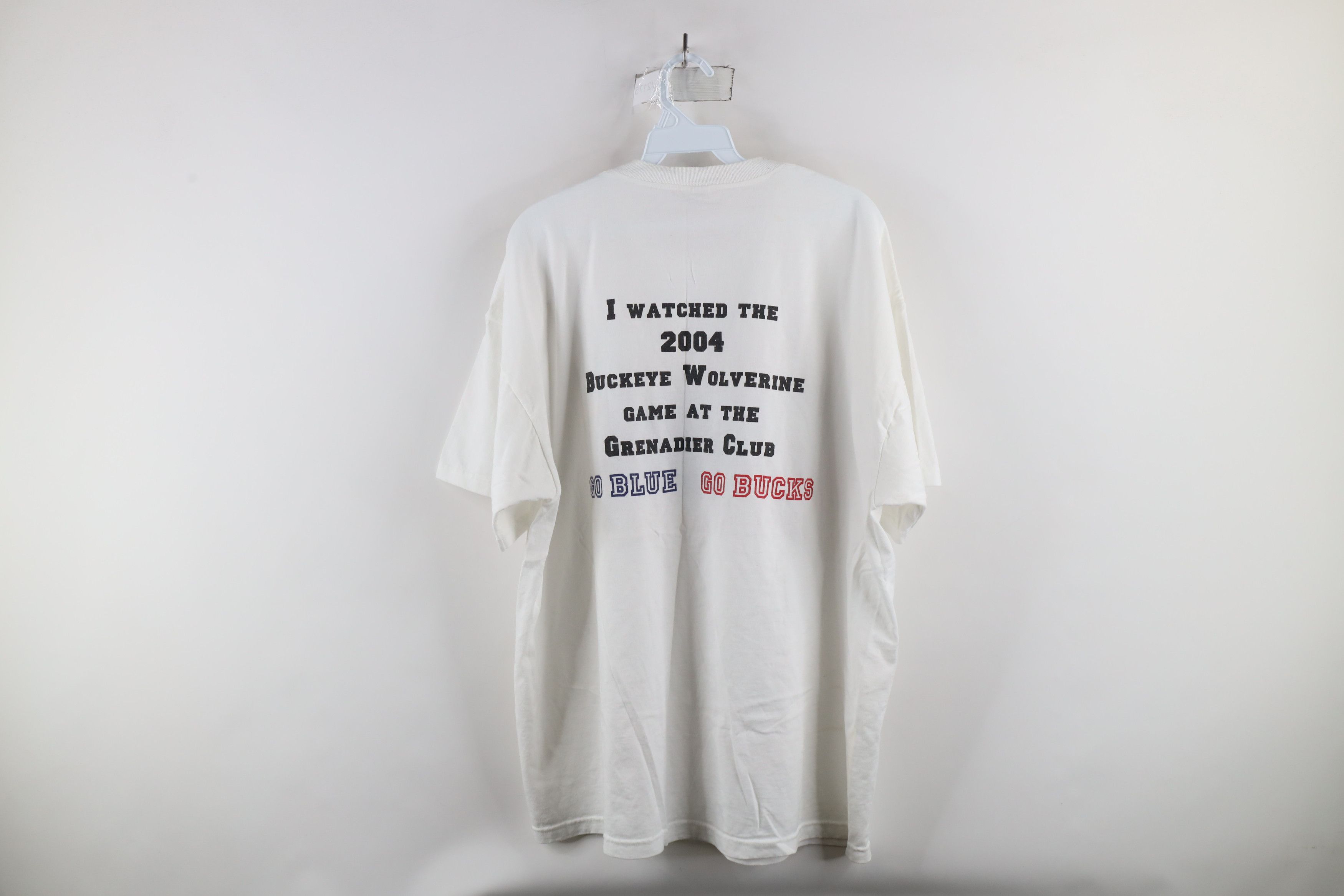 Vintage Vintage Ohio State vs University Michigan Football T-Shirt Size US XXL / EU 58 / 5 - 9 Thumbnail