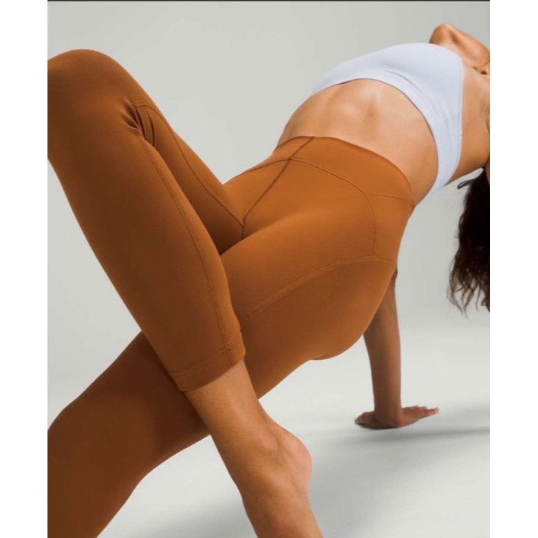 Lululemon Lululemon Instill High-Rise Tight 25" Size 4Copper Brown Ret Size 27" / US 4 / IT 40 - 9 Thumbnail