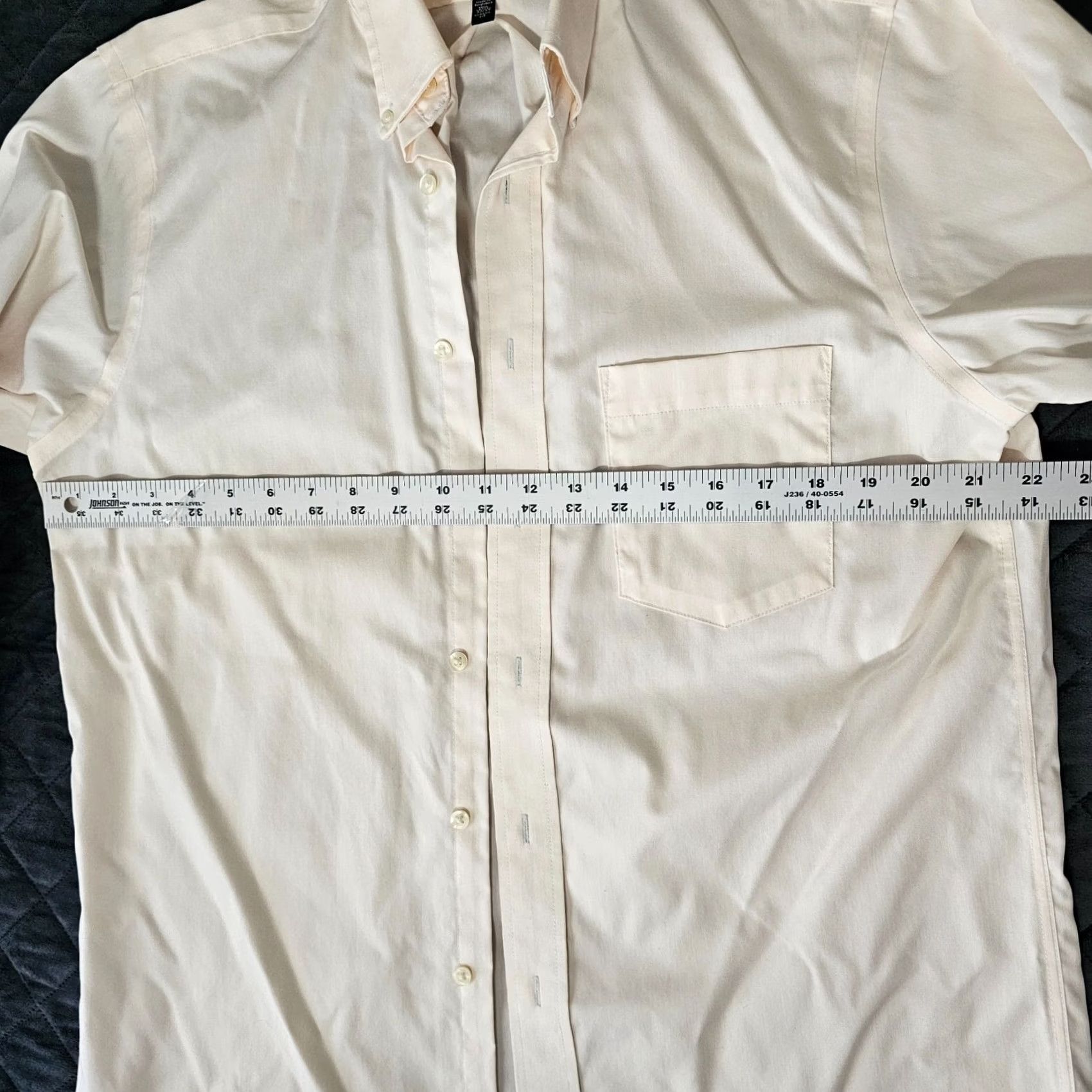 Chaps Chaps Button-Up Shirt Men 15.5 32/33 Non-Iron Yellow Casual Workwear Wrinkle Resistant Long Sleeve Button-Down Regular Fit Size US L / EU 52-54 / 3 - 5 Thumbnail