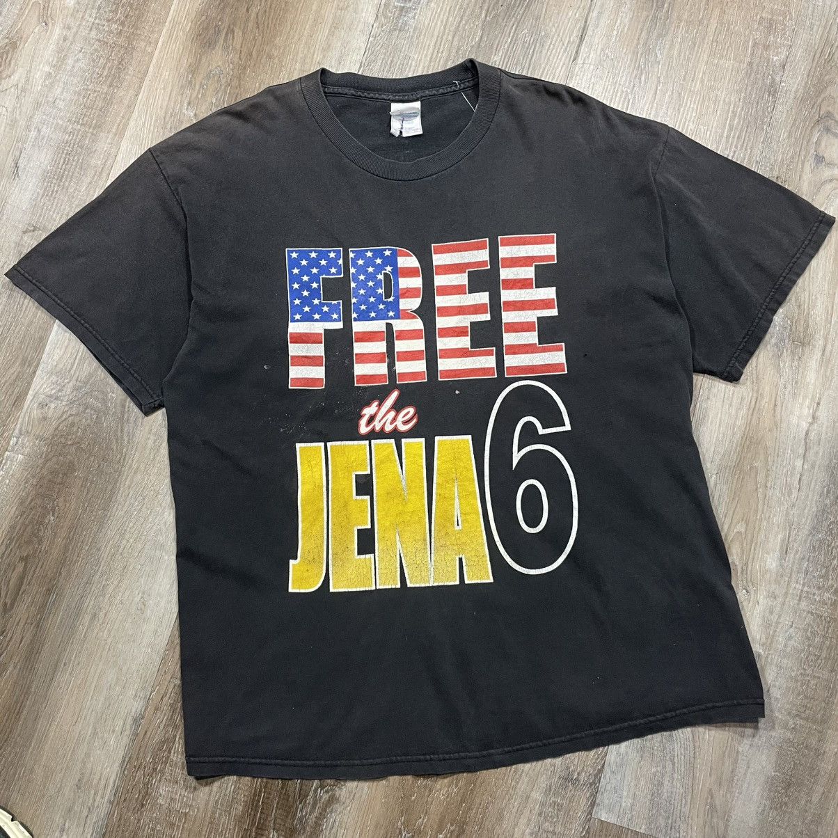 Vintage Jena6 Vintage Black History Tee Shirt Mens XL MLK Malcolm X Size US XL / EU 56 / 4 - 1 Thumbnail