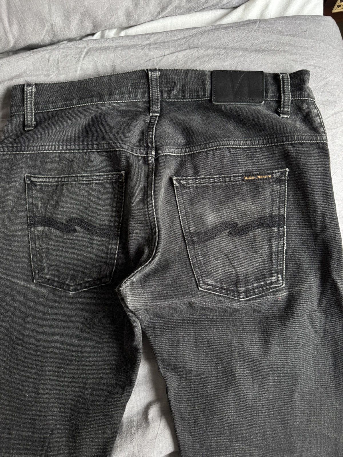 Nudie Jeans NUDIE JEANS DRY BLK SELVAGE THIN FINN DENIM JEANS BEAUTIFUL Size US 33 - 2 Thumbnail