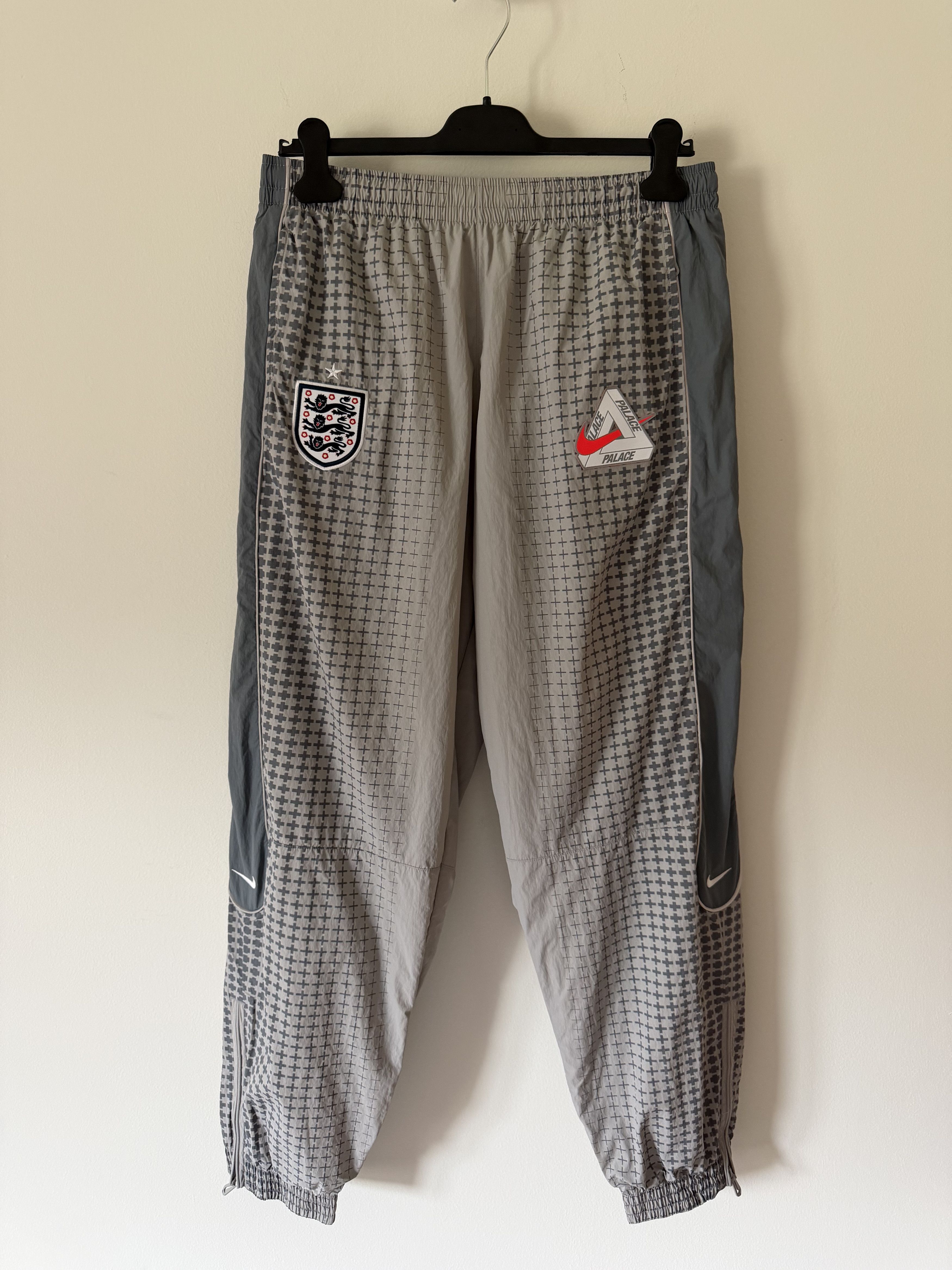 Palace Nike x Palace England Solo Swoosh Track Pants Pewter Grey