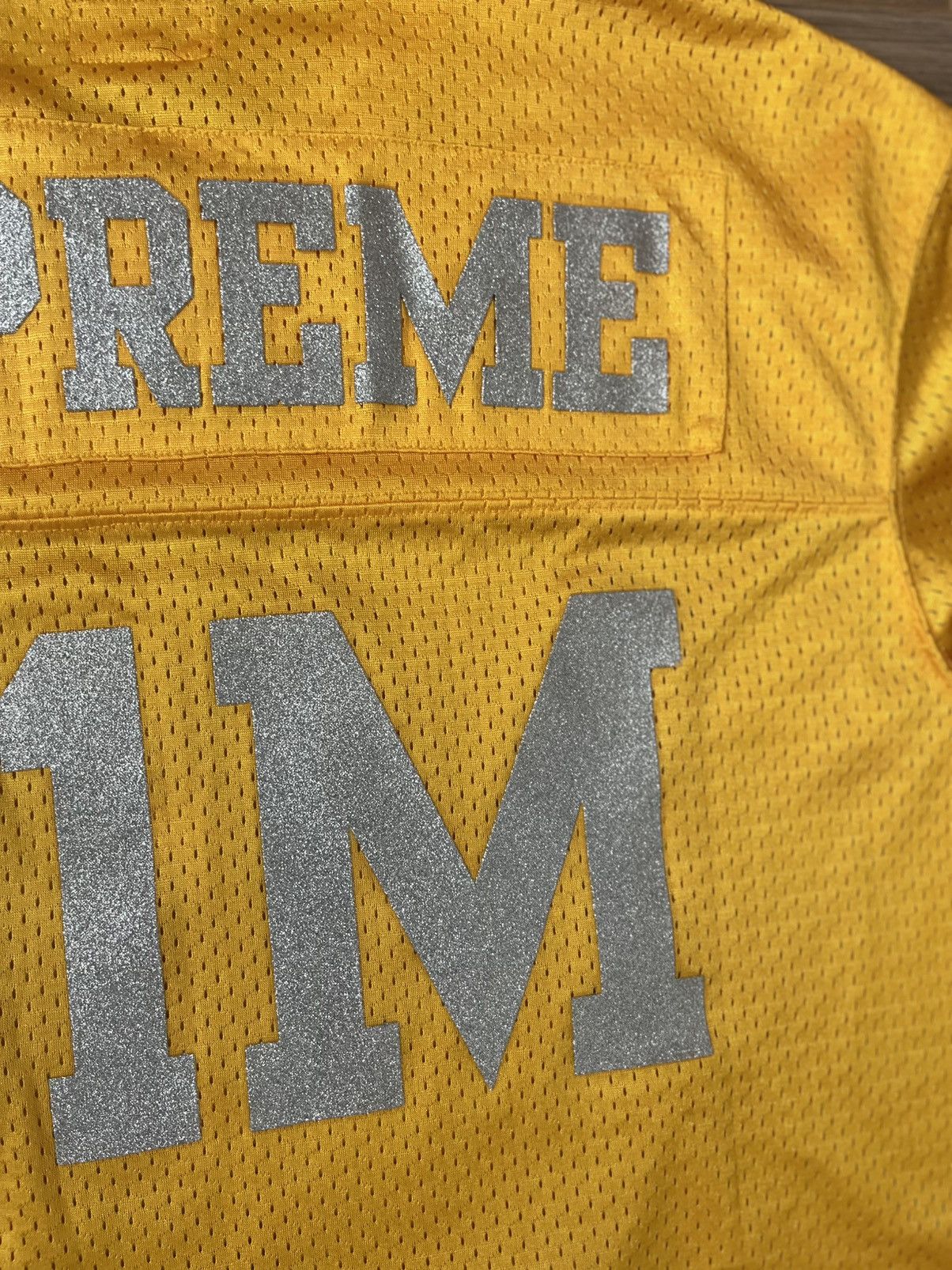 Supreme Supreme Glitter Football Top Size US L / EU 52-54 / 3 - 14 Thumbnail