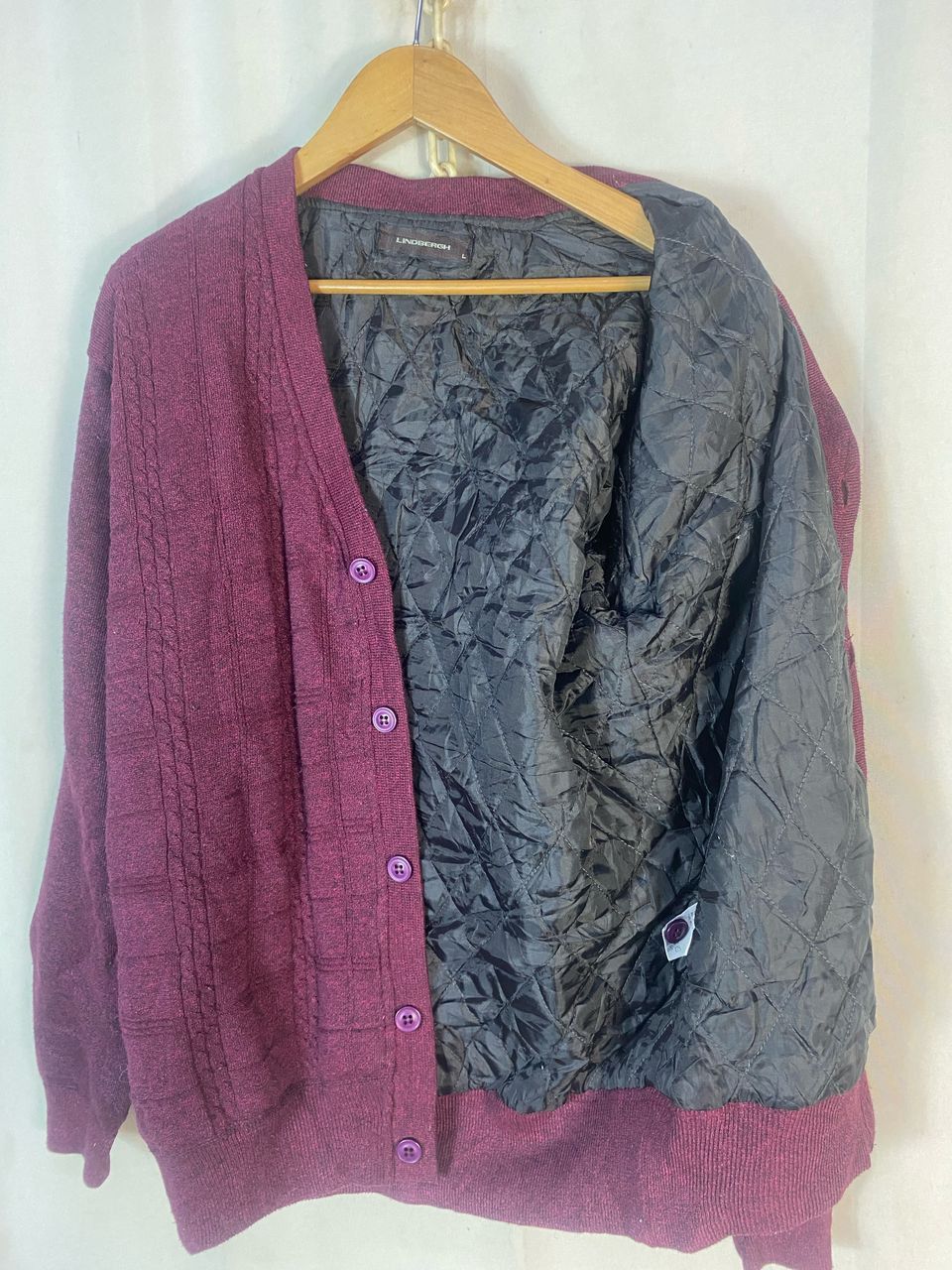 Japanese Brand × Lindbergh × Vintage Vintage Lindbergh cardigan sweater Size US M / EU 48-50 / 2 - 6 Thumbnail