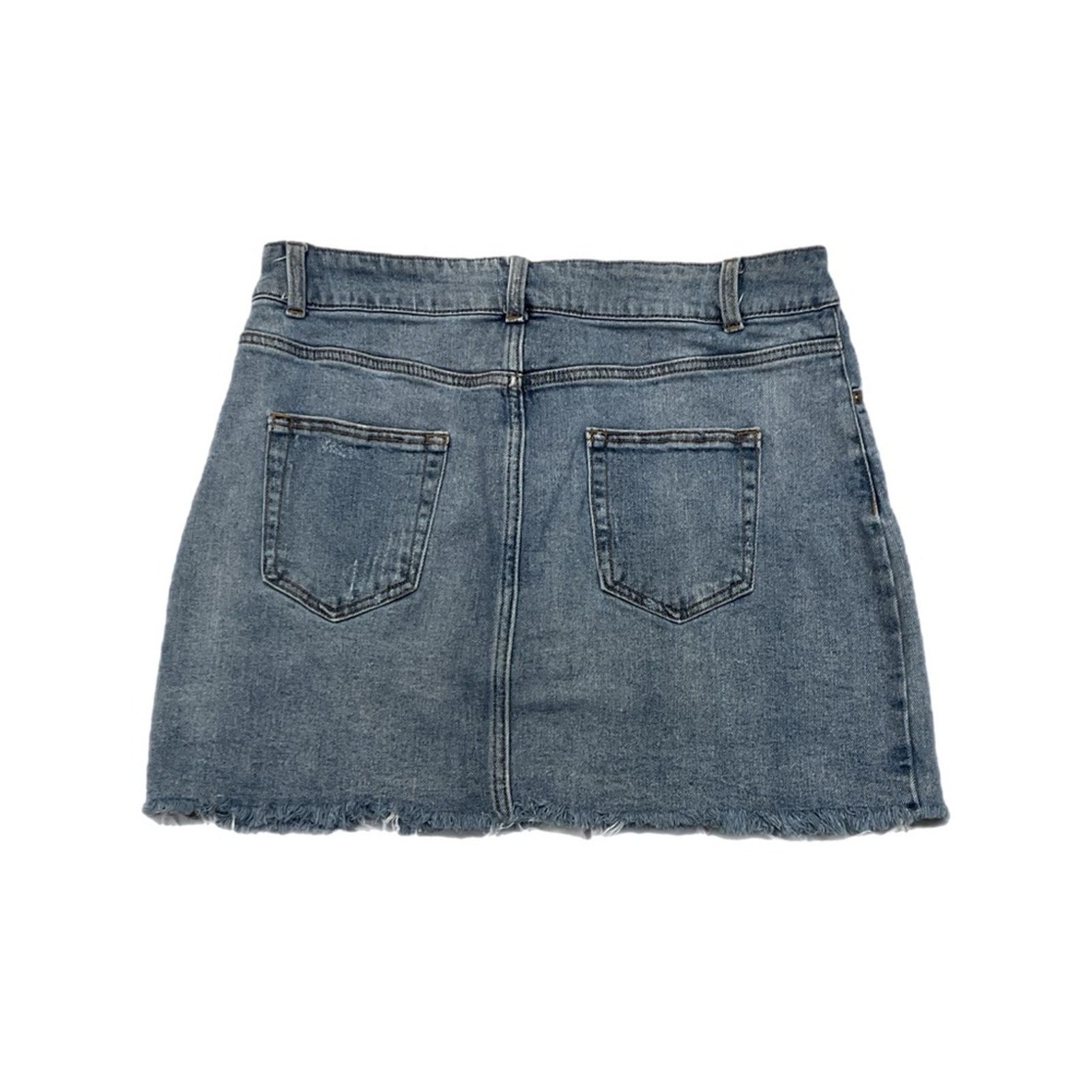 Vintage Wild Fable Women's Denim Skirt Size 34" / US 12 / IT 48 - 2 Thumbnail