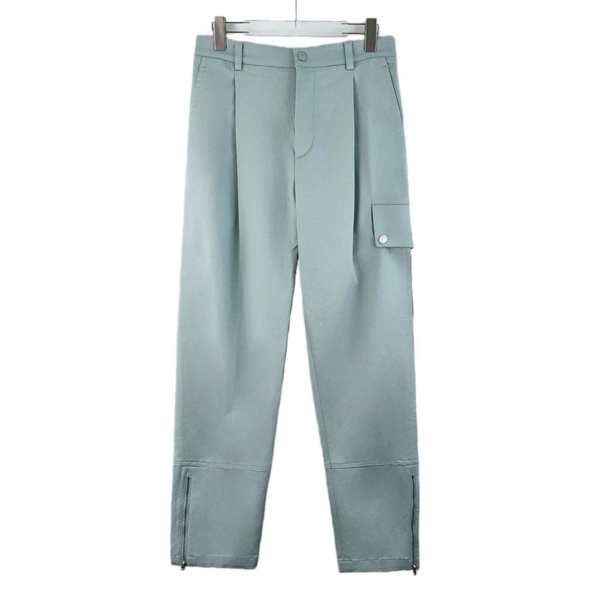 Hermes Hermes Light Blue Side Pocket Casual Cargo Pants K26WX Size US 40 / EU 56 - 1 Thumbnail