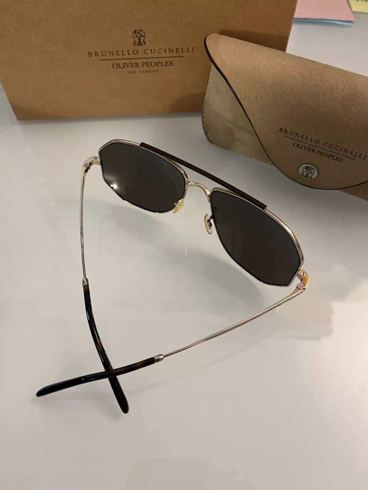 Oliver Peoples Brunello Cucinelli Collection MORALDO 59mm SUN Size ONE SIZE - 8 Thumbnail