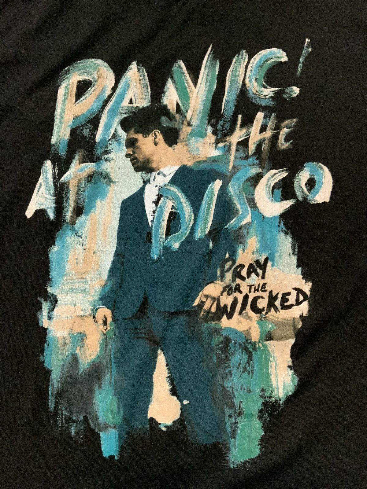 Band Tees Panic At The Disco Pray For The Wicked Brendon Urie T-Shirt Size US M / EU 48-50 / 2 - 4 Thumbnail