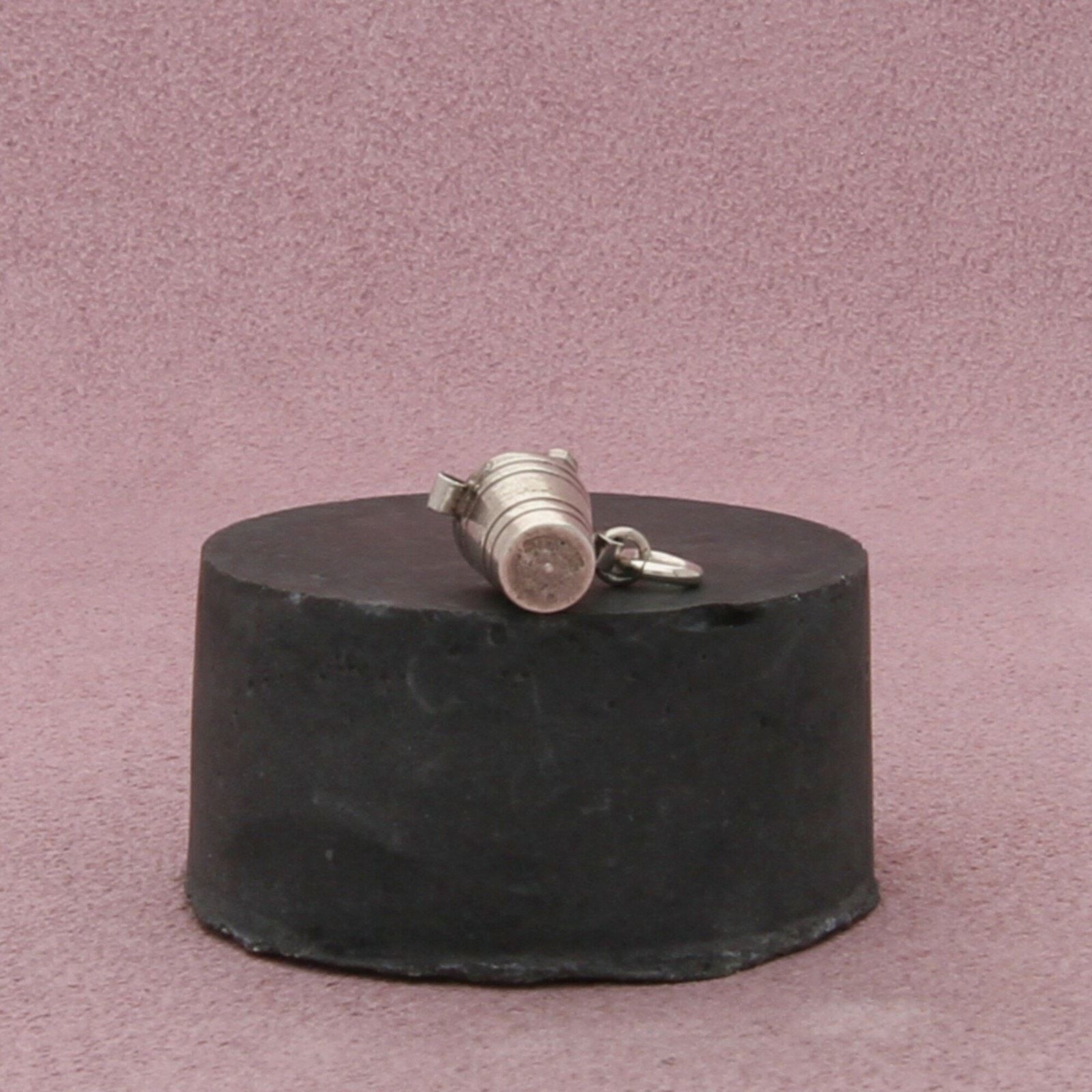 Sterling Silver sterling silver vintage 3d champagne in bucket charm pendant Size ONE SIZE - 3 Thumbnail