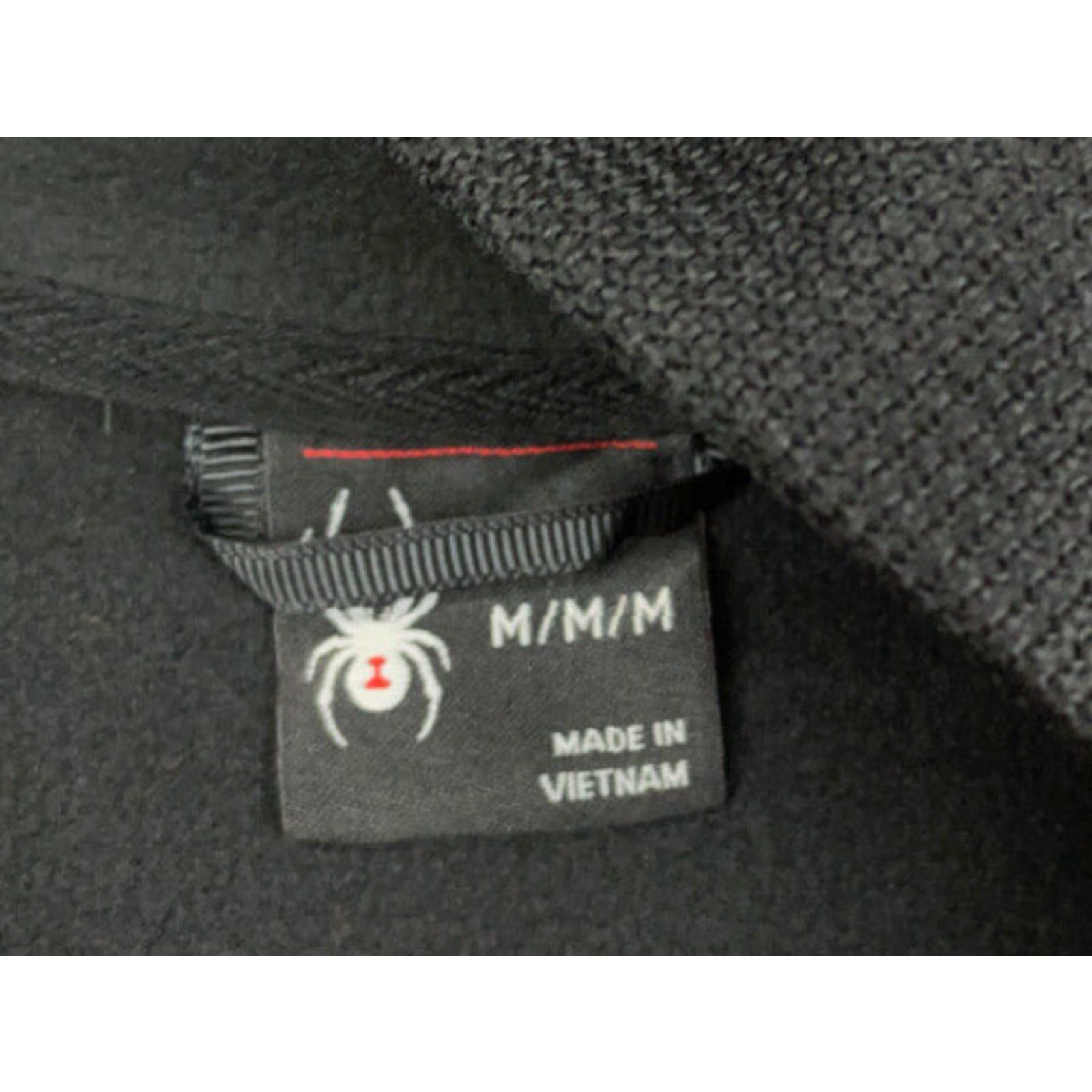 Spyder Spyder Black Red 1/4 Zip Pullover Hoodie Sweatshirt Adult Medium Racer Size US M / EU 48-50 / 2 - 5 Thumbnail