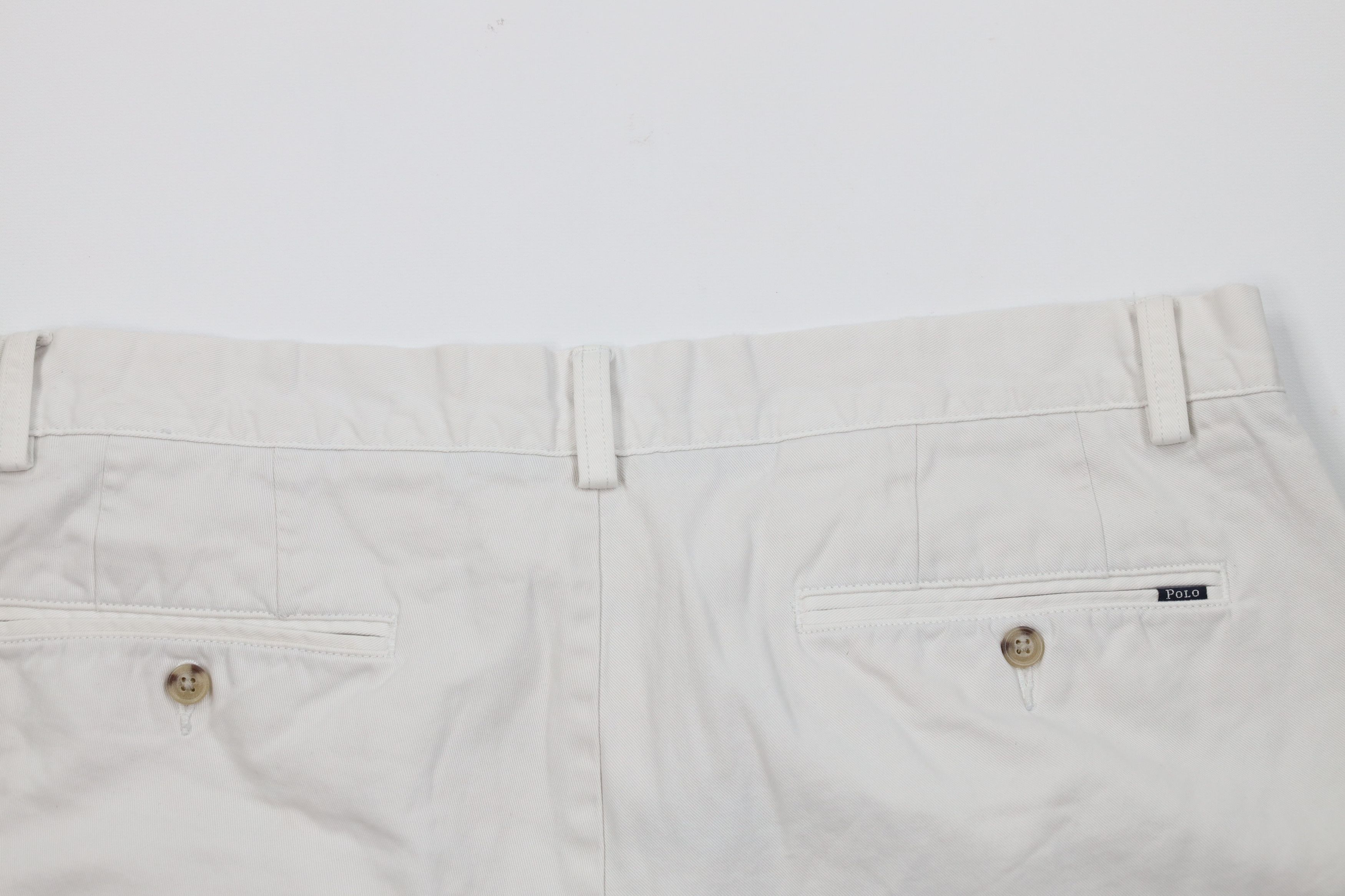 Ralph Lauren Vintage Ralph Lauren Above Knee Chino Shorts Cotton Beige Size US 34 / EU 50 - 11 Thumbnail