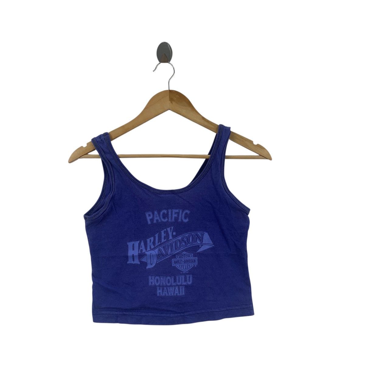 Harley Davidson Vintage 1995 HARLEY DAVISON Honolulu Hawaii Tank Top Tee Size S / US 4 / IT 40 - 3 Thumbnail