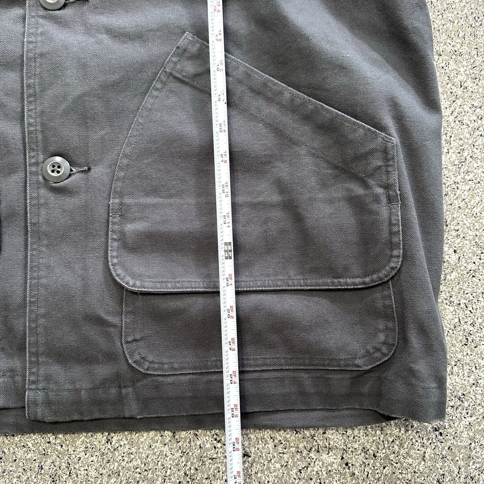 Nike Nike Life Flannel Lined Barn Coat Heavy Chore Grey Mens L Detachable Lining Jacket Size US L / EU 52-54 / 3 - 5 Thumbnail