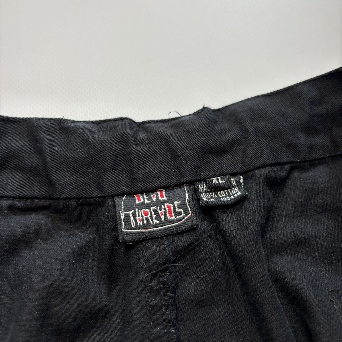 If Six Was Nine × Tripp NYC y2k goth punk japan style shorts cargo grommets studs rave Size US 31 - 9 Thumbnail