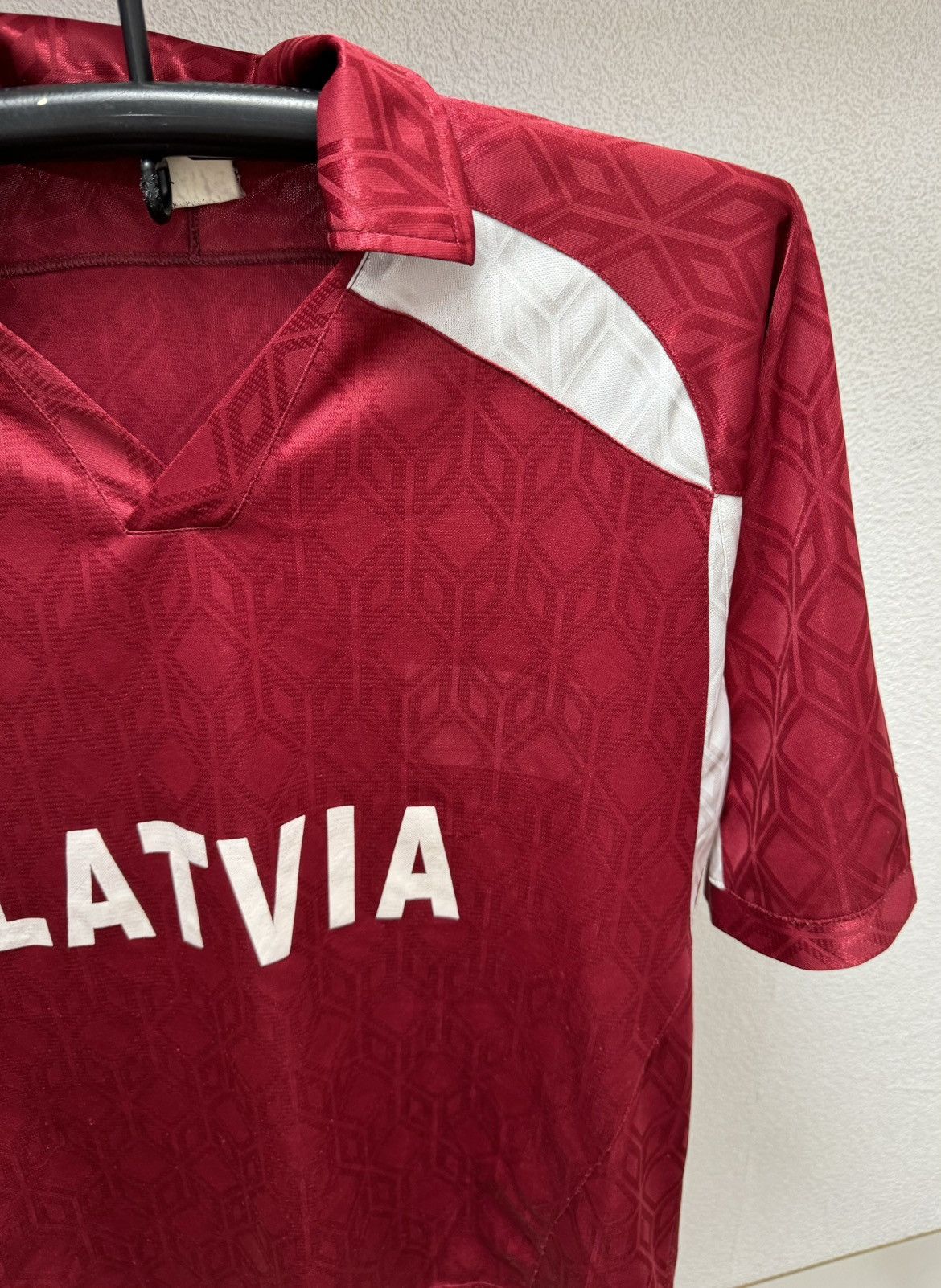 Vintage Euro 2004 Latvia official jersey Xl sz Size US XL / EU 56 / 4 - 6 Thumbnail