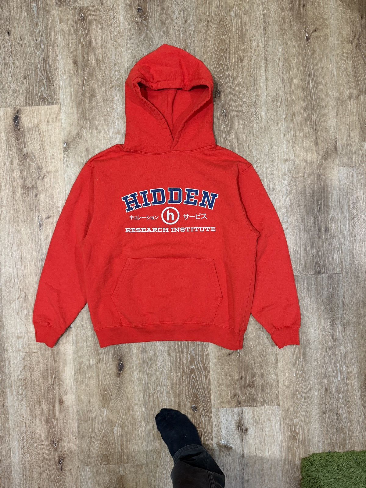HIDDEN HIDDEN NY Collegiate Hoodie Red Research Institute hoodie XL Size US M / EU 48-50 / 2 - 1 Thumbnail