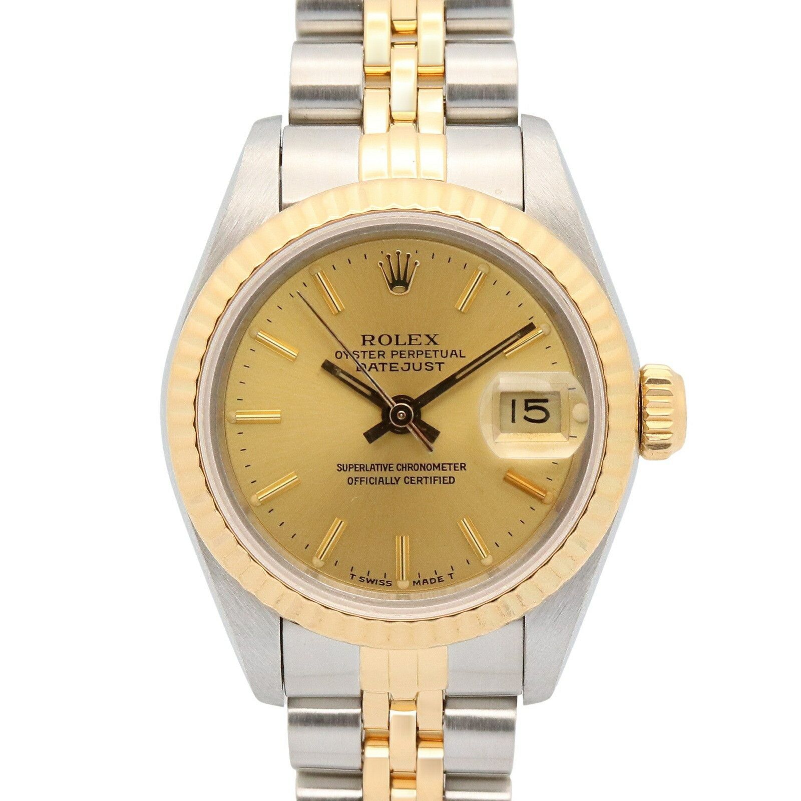 Rolex Rolex Rolex Datejust Au750 Stainless Steel Watch Precious Metal Automatic 69173 DUTY FREE for USA Size ONE SIZE - 1 Thumbnail