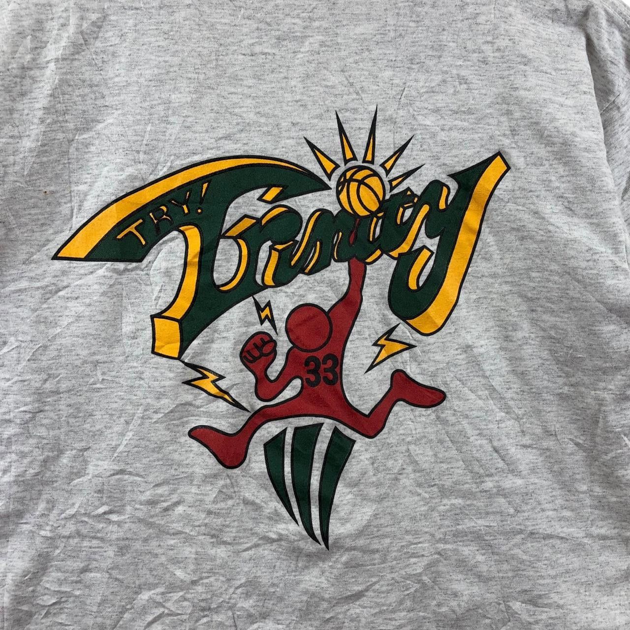 Vintage Vintage 90’ KEITH HARING TRINITY Basketball Champ Tee Shirt Size US L / EU 52-54 / 3 - 5 Thumbnail